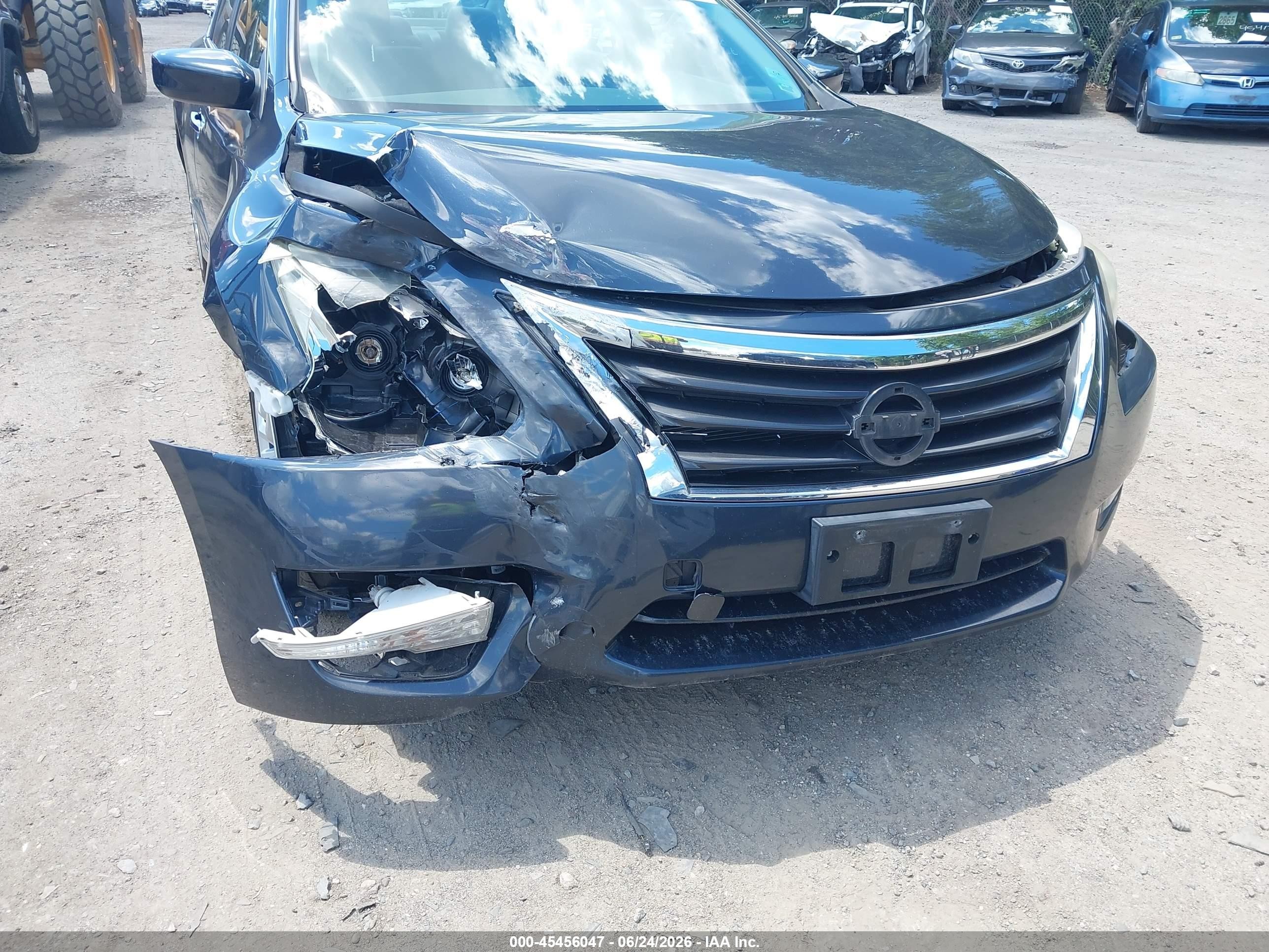 2015 Nissan Altima 2.5 S Blue vin: 1N4AL3AP4FC110359