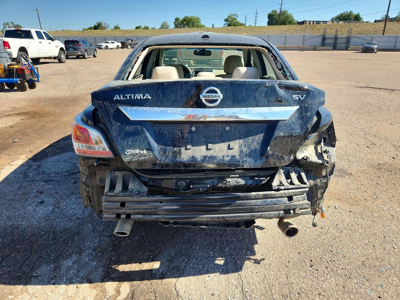 2015 Nissan Altima 2.5 Sv Black vin: 1N4AL3AP4FC111558