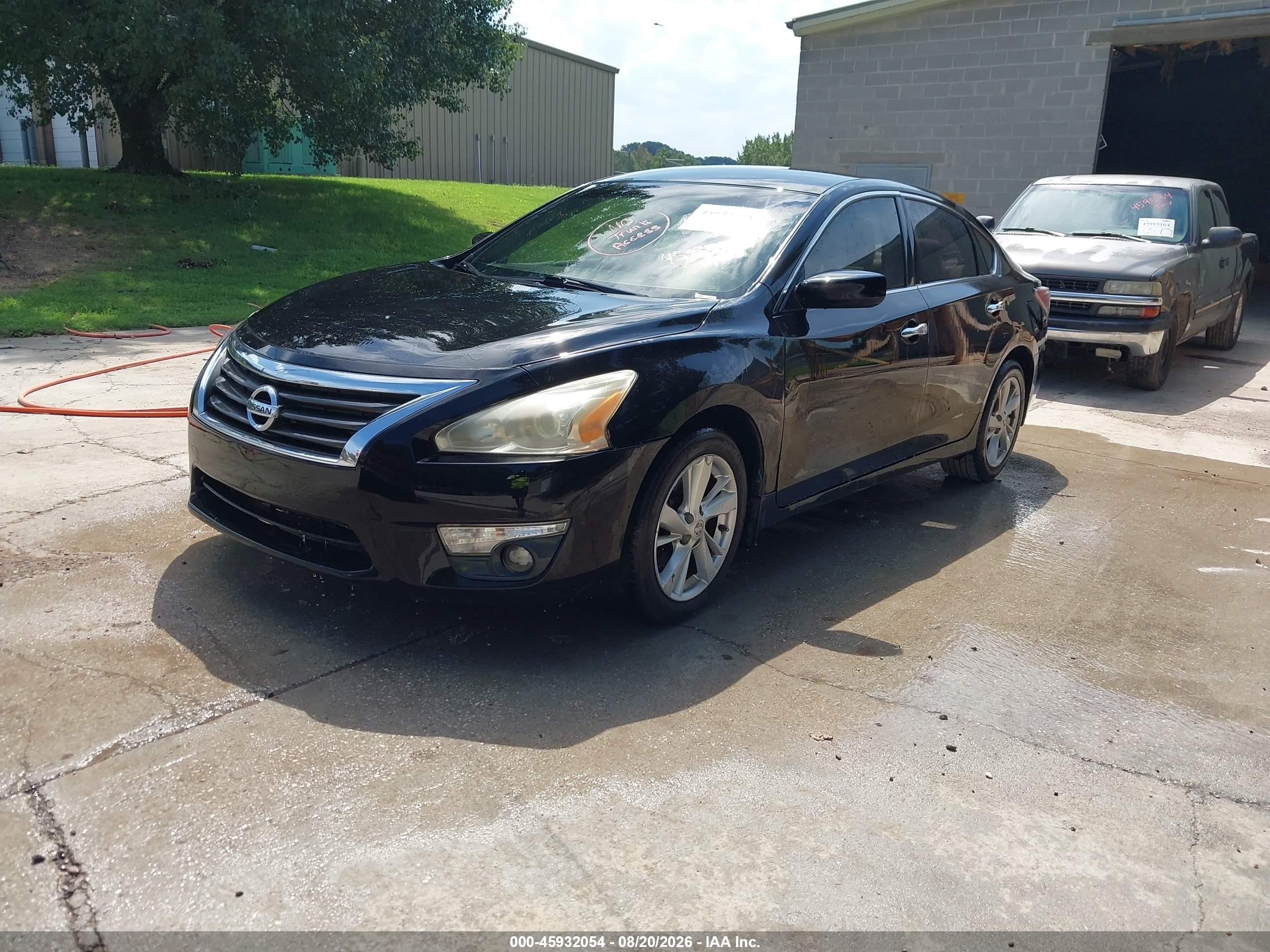 2015 Nissan Altima 2.5 Sv Black vin: 1N4AL3AP4FC115304