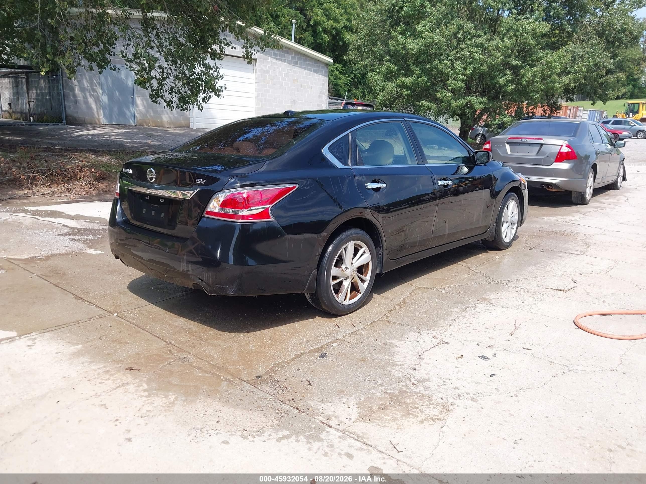 2015 Nissan Altima 2.5 Sv Black vin: 1N4AL3AP4FC115304