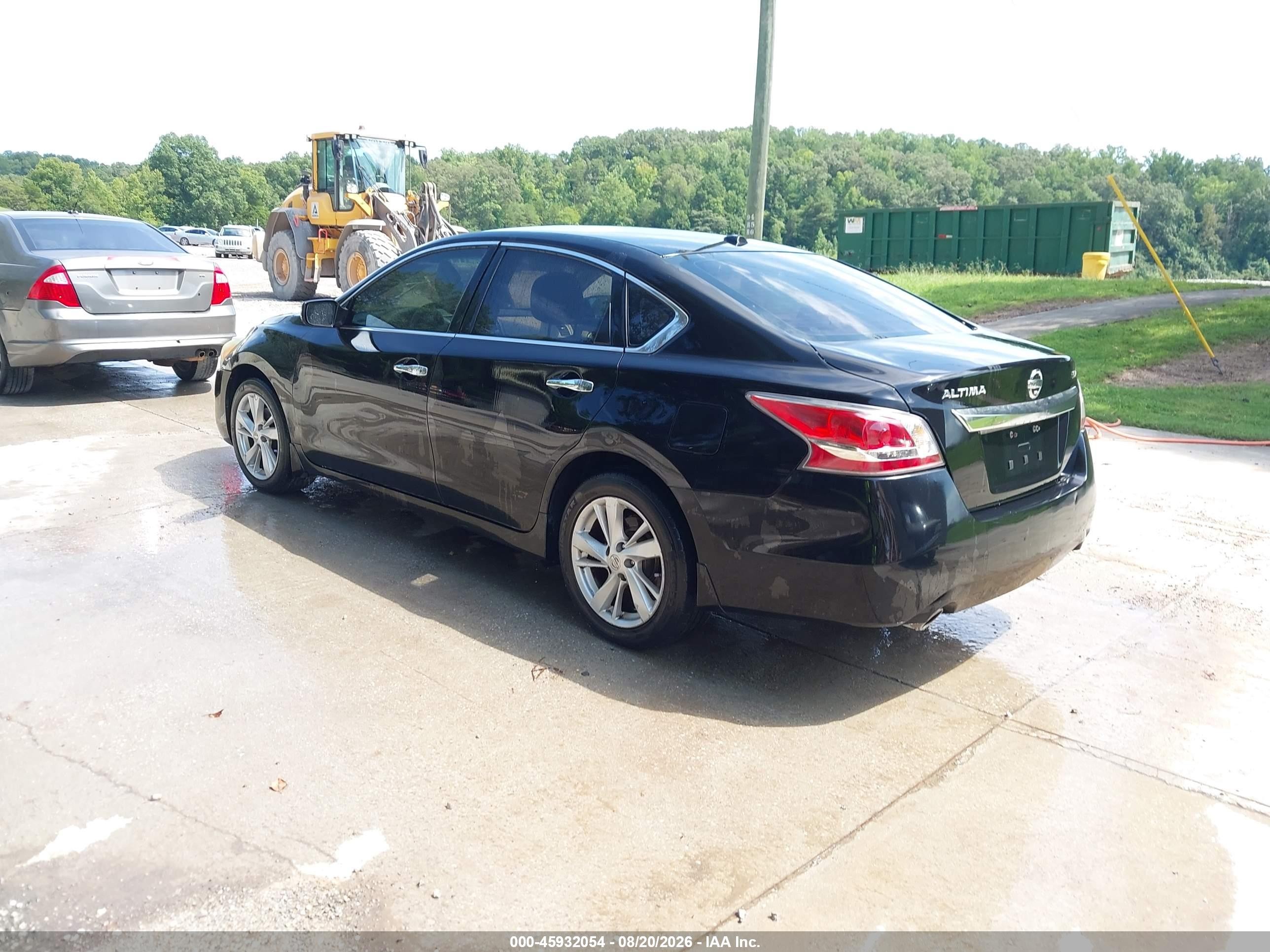 2015 Nissan Altima 2.5 Sv Black vin: 1N4AL3AP4FC115304