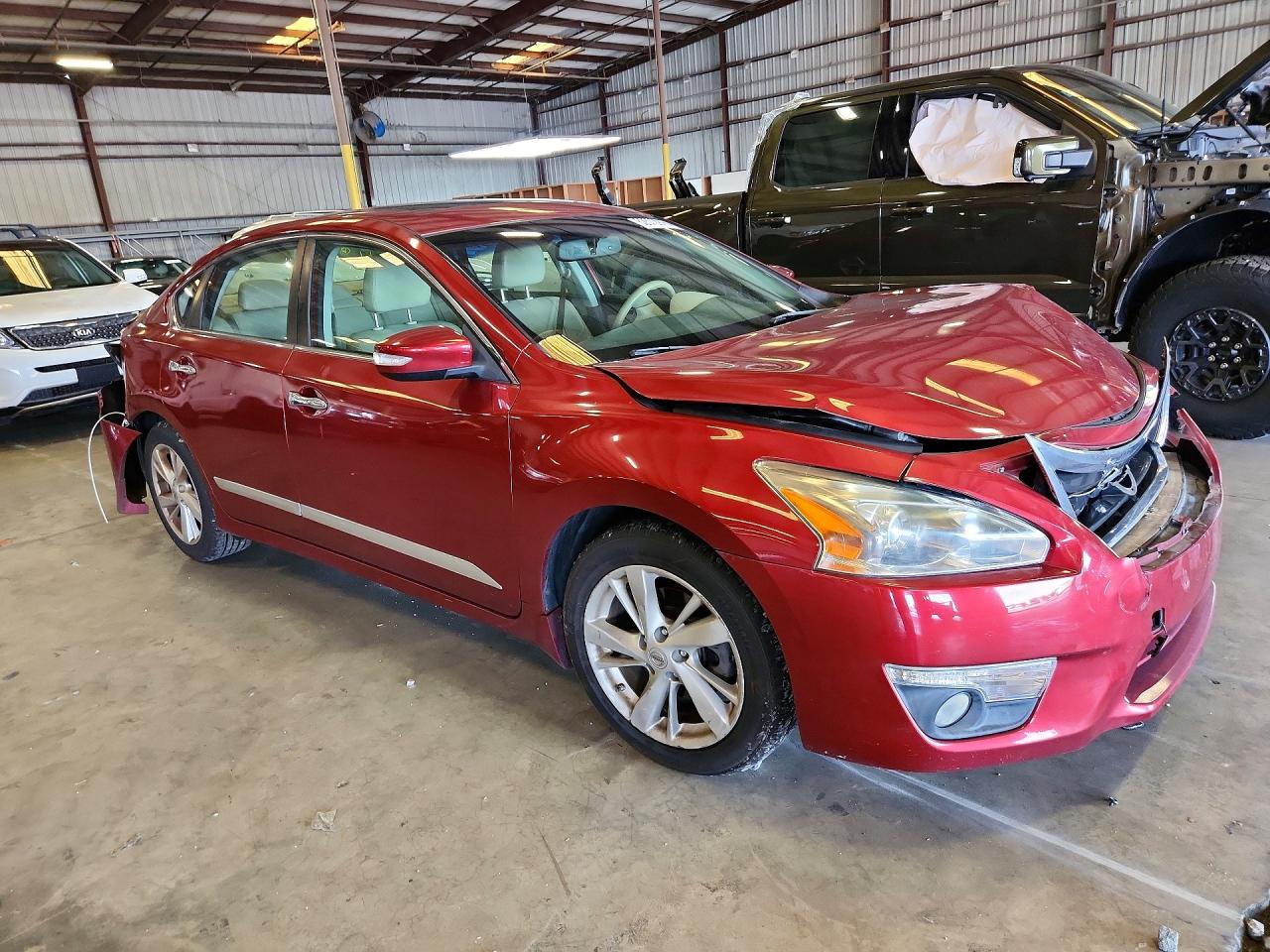2015 Nissan Altima 2.5 Sl Burgundy vin: 1N4AL3AP4FC116078