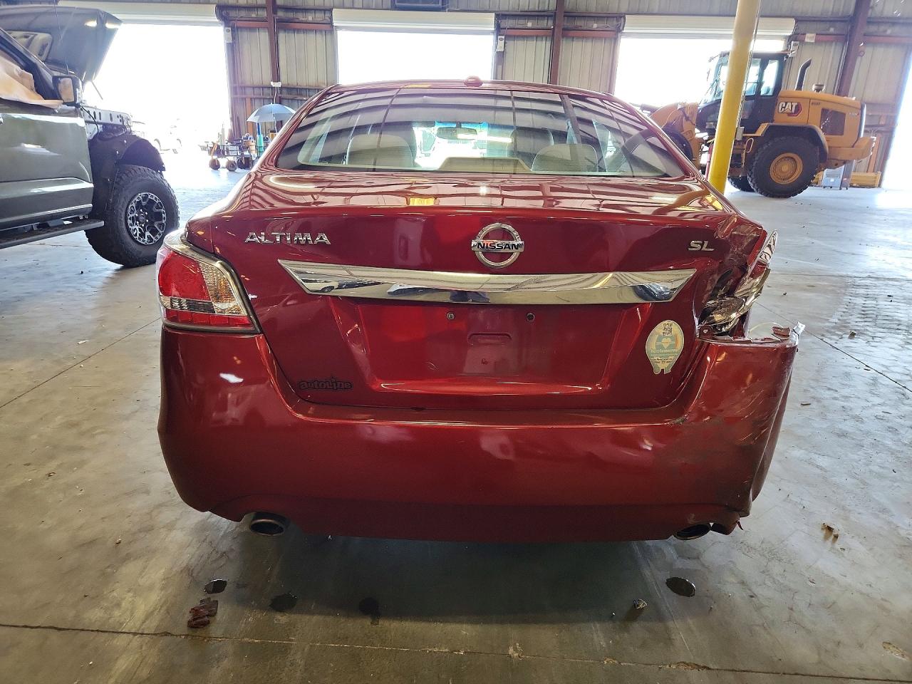 2015 Nissan Altima 2.5 Sl Burgundy vin: 1N4AL3AP4FC116078