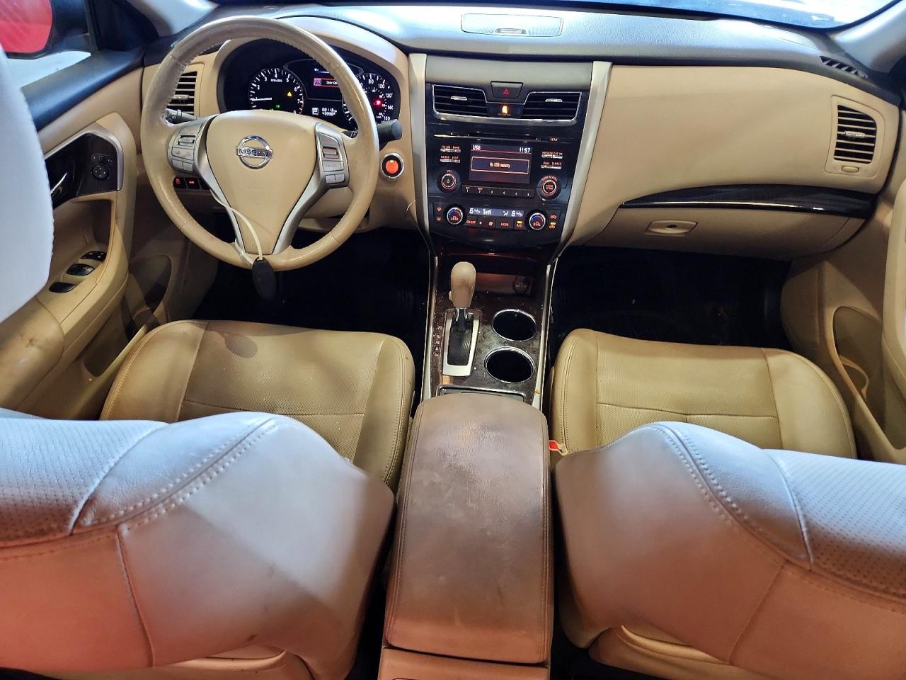 2015 Nissan Altima 2.5 Sl Burgundy vin: 1N4AL3AP4FC116078