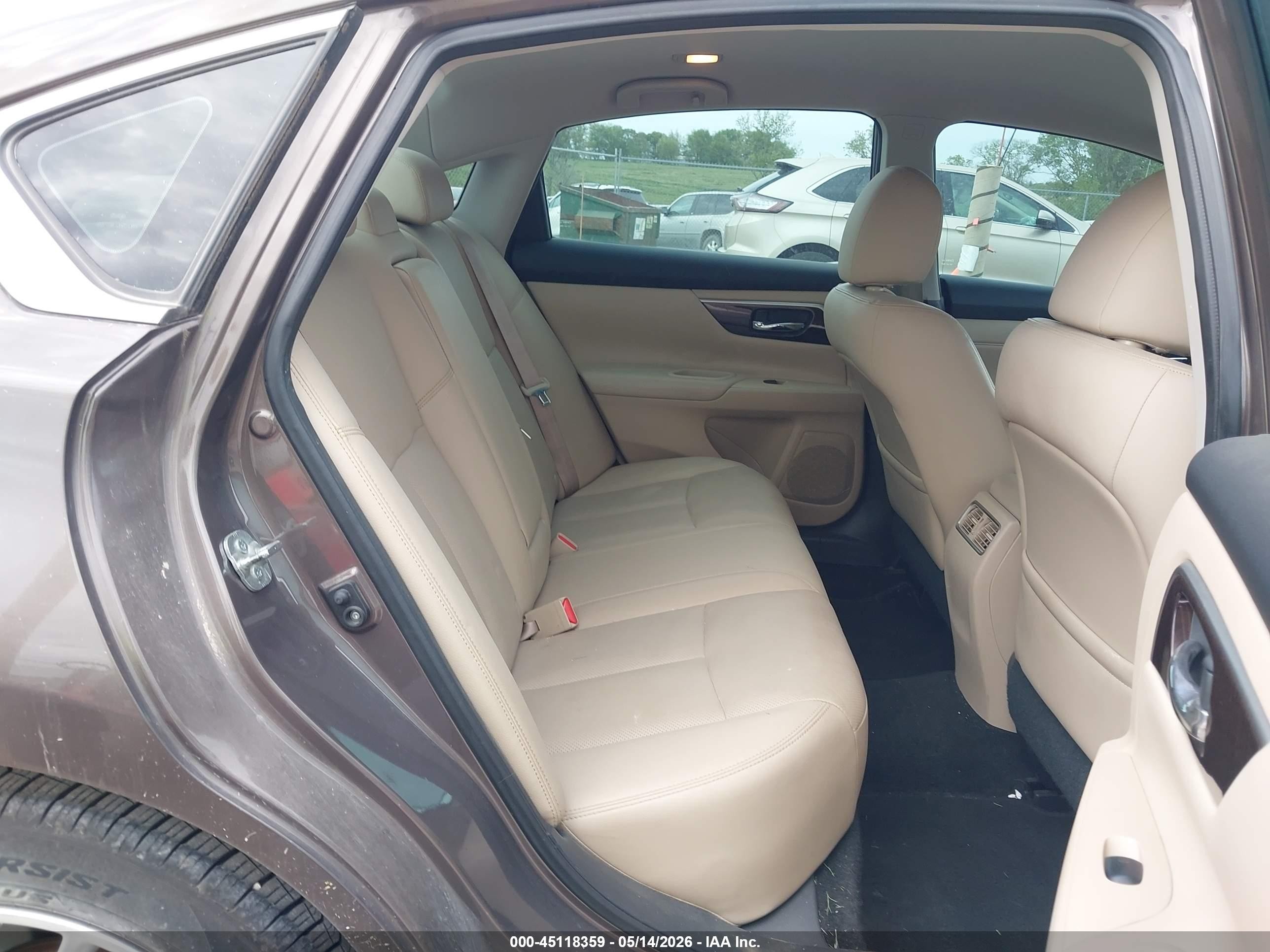 2015 Nissan Altima 2.5 Sl Brown vin: 1N4AL3AP4FC116775
