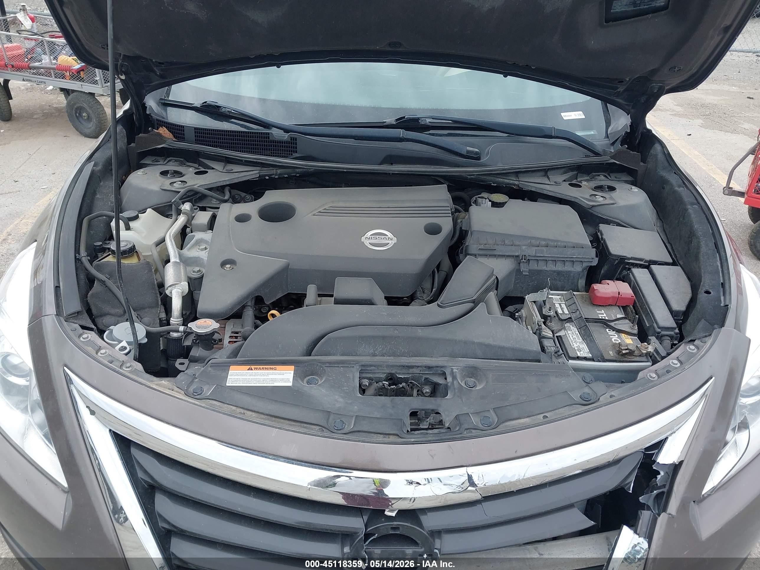 2015 Nissan Altima 2.5 Sl Brown vin: 1N4AL3AP4FC116775