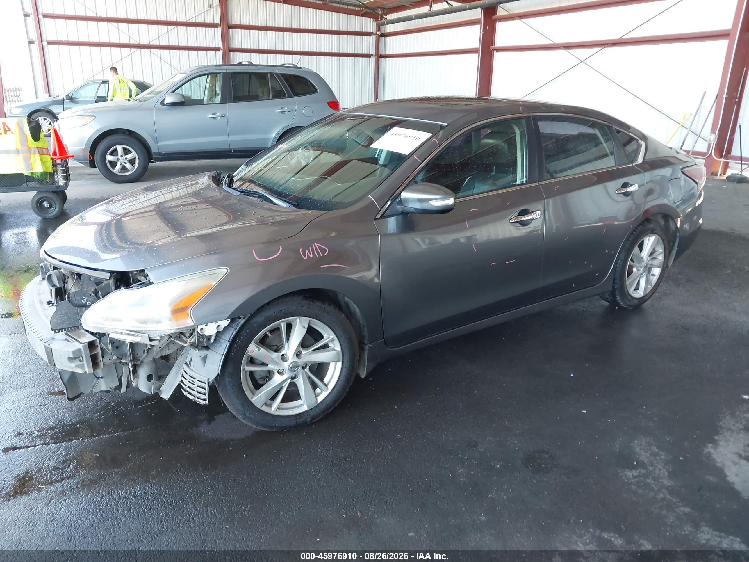 2015 Nissan Altima 2.5 Sl Серый vin: 1N4AL3AP4FC137240