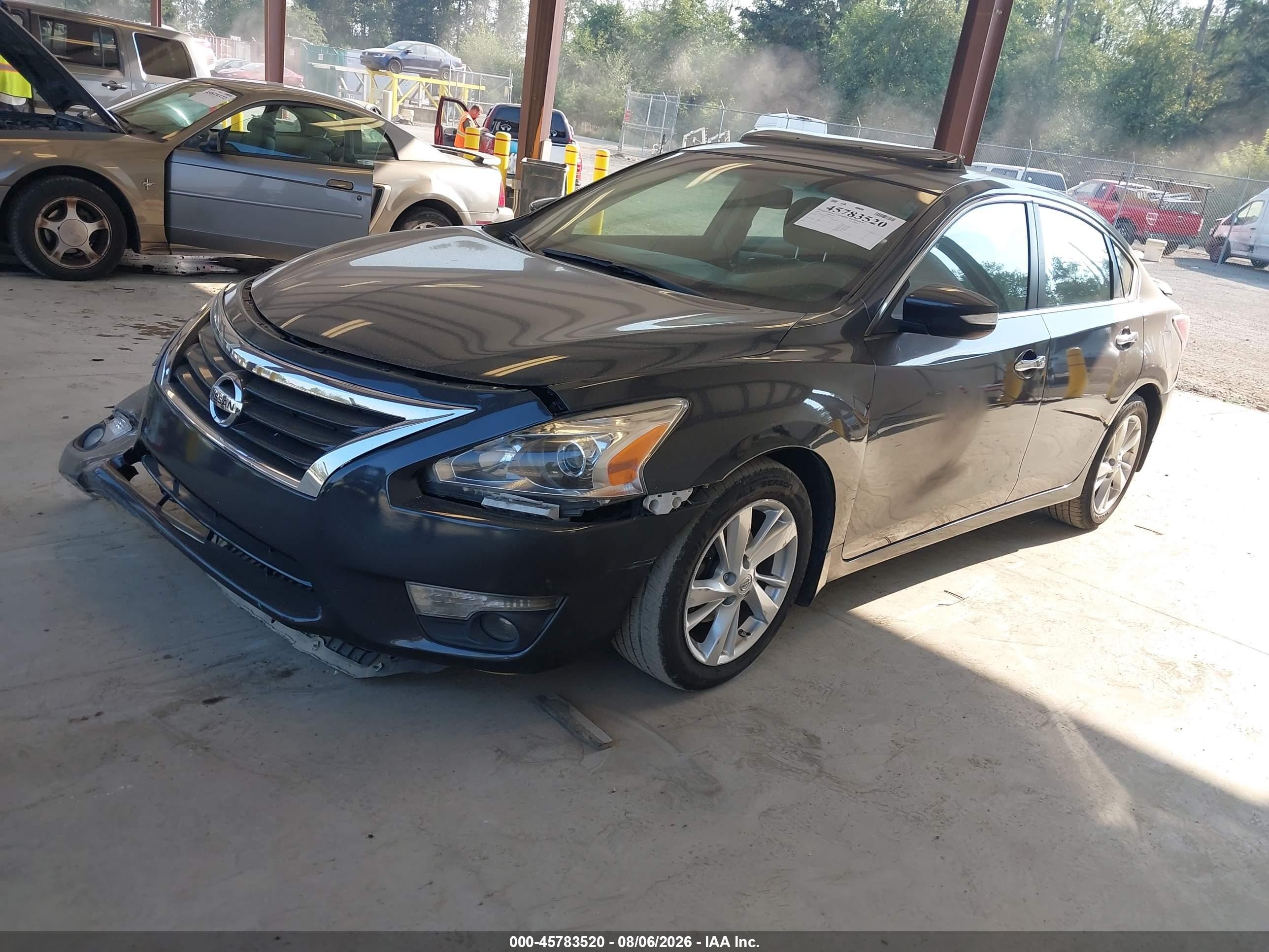2015 Nissan Altima 2.5/s/sv/sl Серый vin: 1N4AL3AP4FC143670