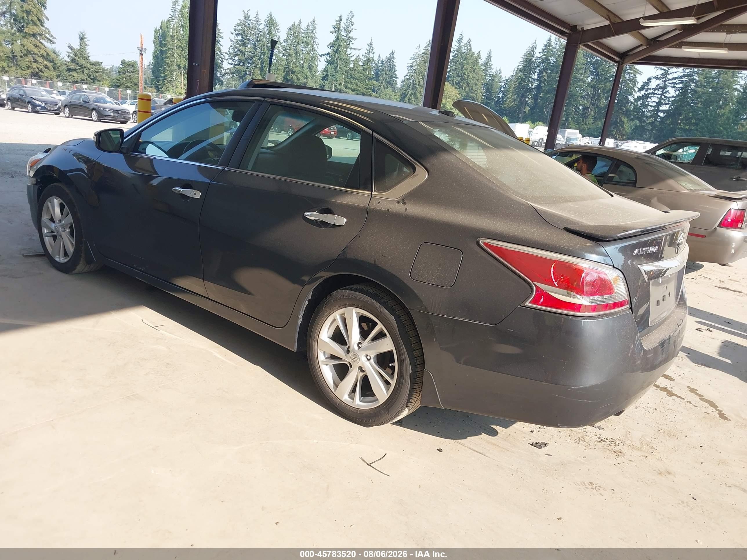 2015 Nissan Altima 2.5/s/sv/sl Серый vin: 1N4AL3AP4FC143670