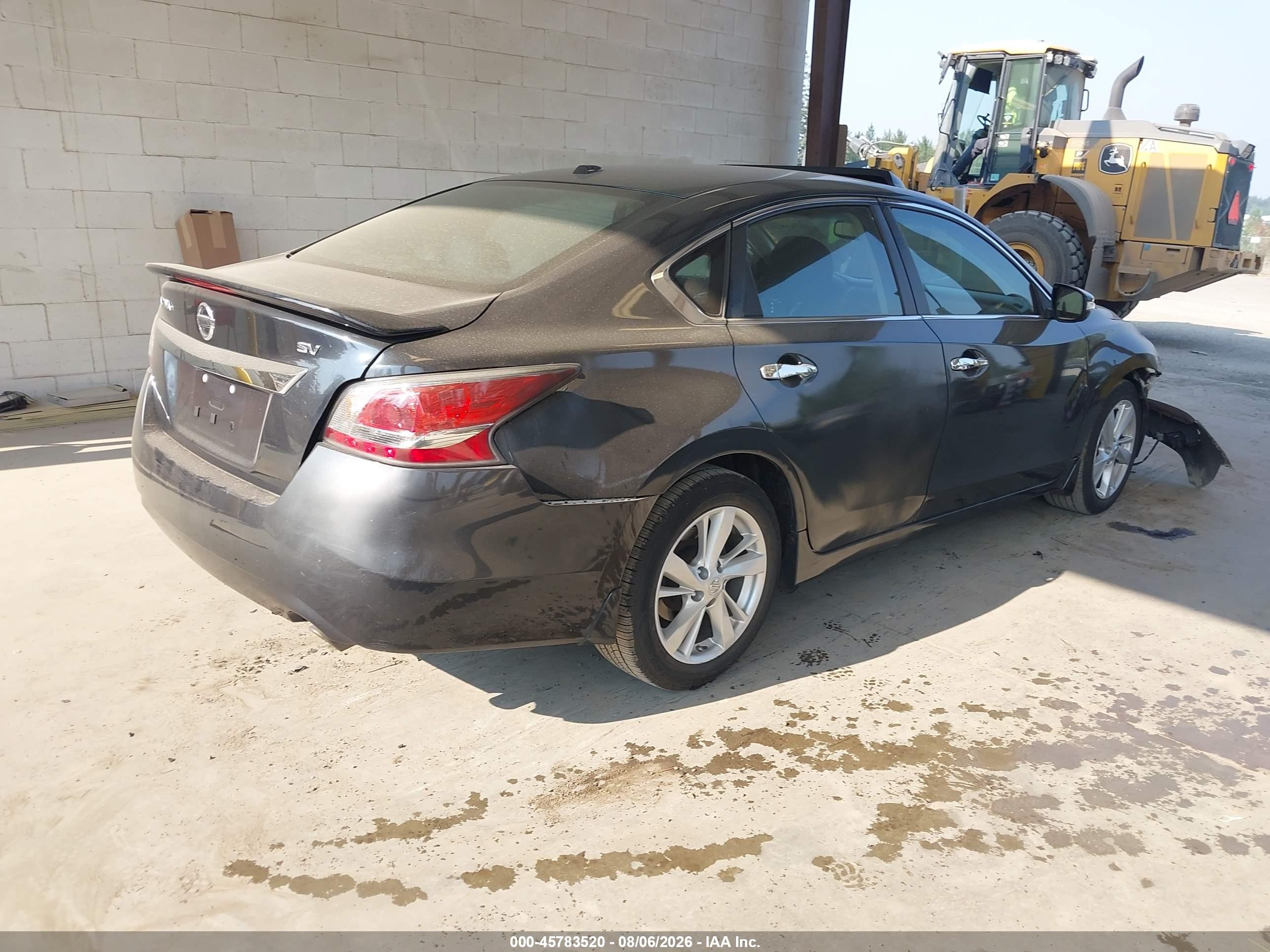 2015 Nissan Altima 2.5/s/sv/sl Серый vin: 1N4AL3AP4FC143670