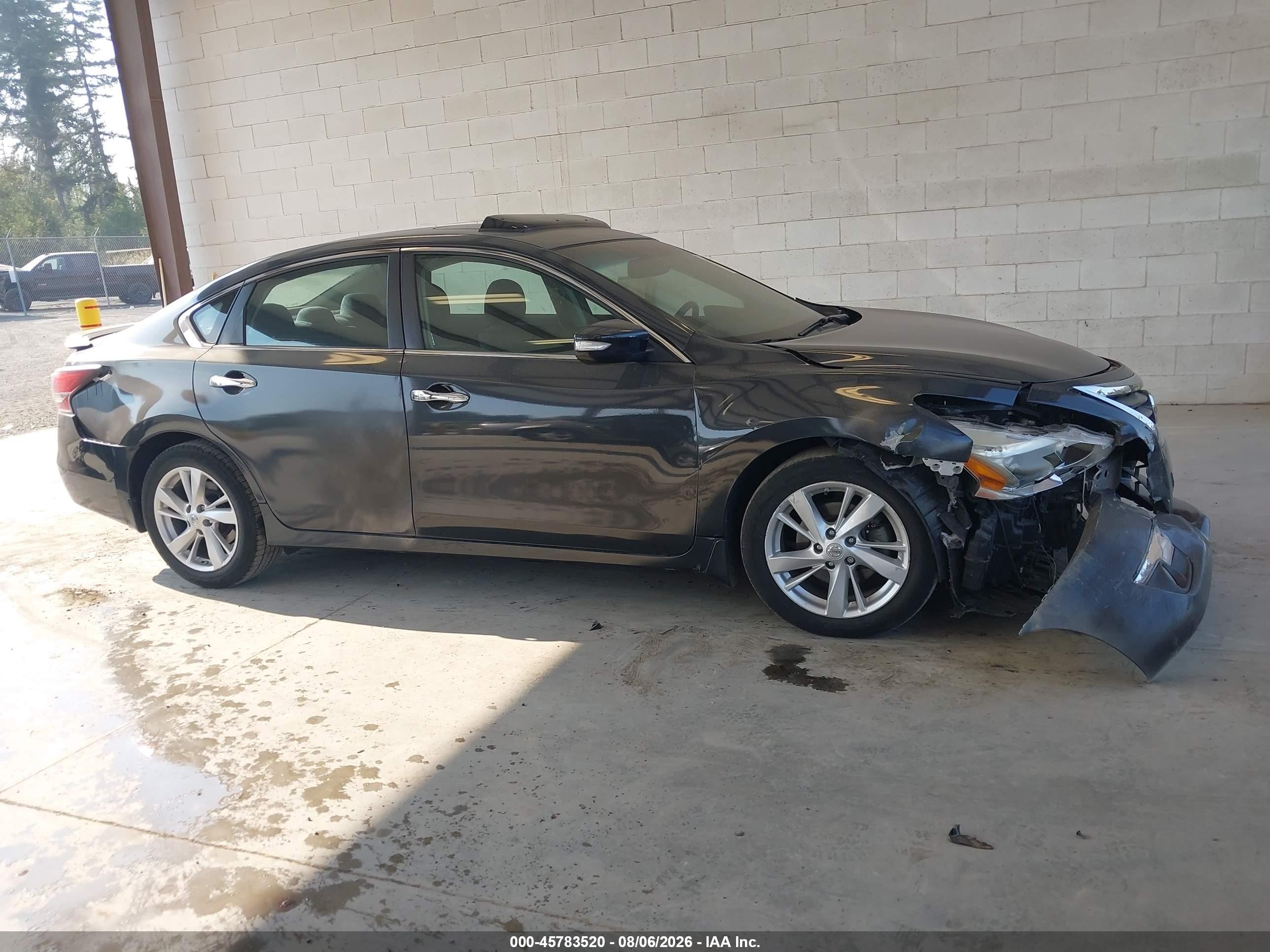 2015 Nissan Altima 2.5/s/sv/sl Серый vin: 1N4AL3AP4FC143670