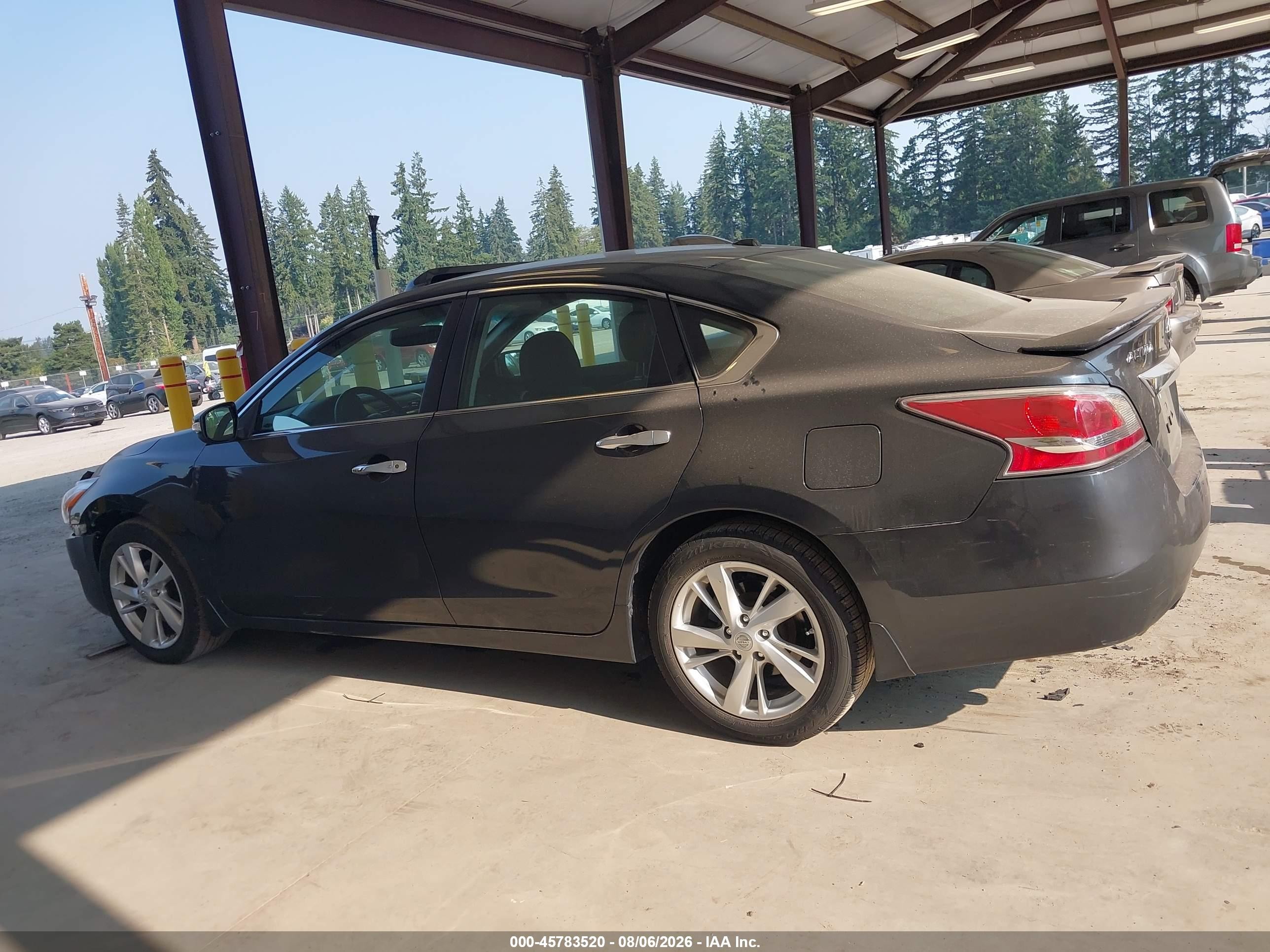 2015 Nissan Altima 2.5/s/sv/sl Серый vin: 1N4AL3AP4FC143670