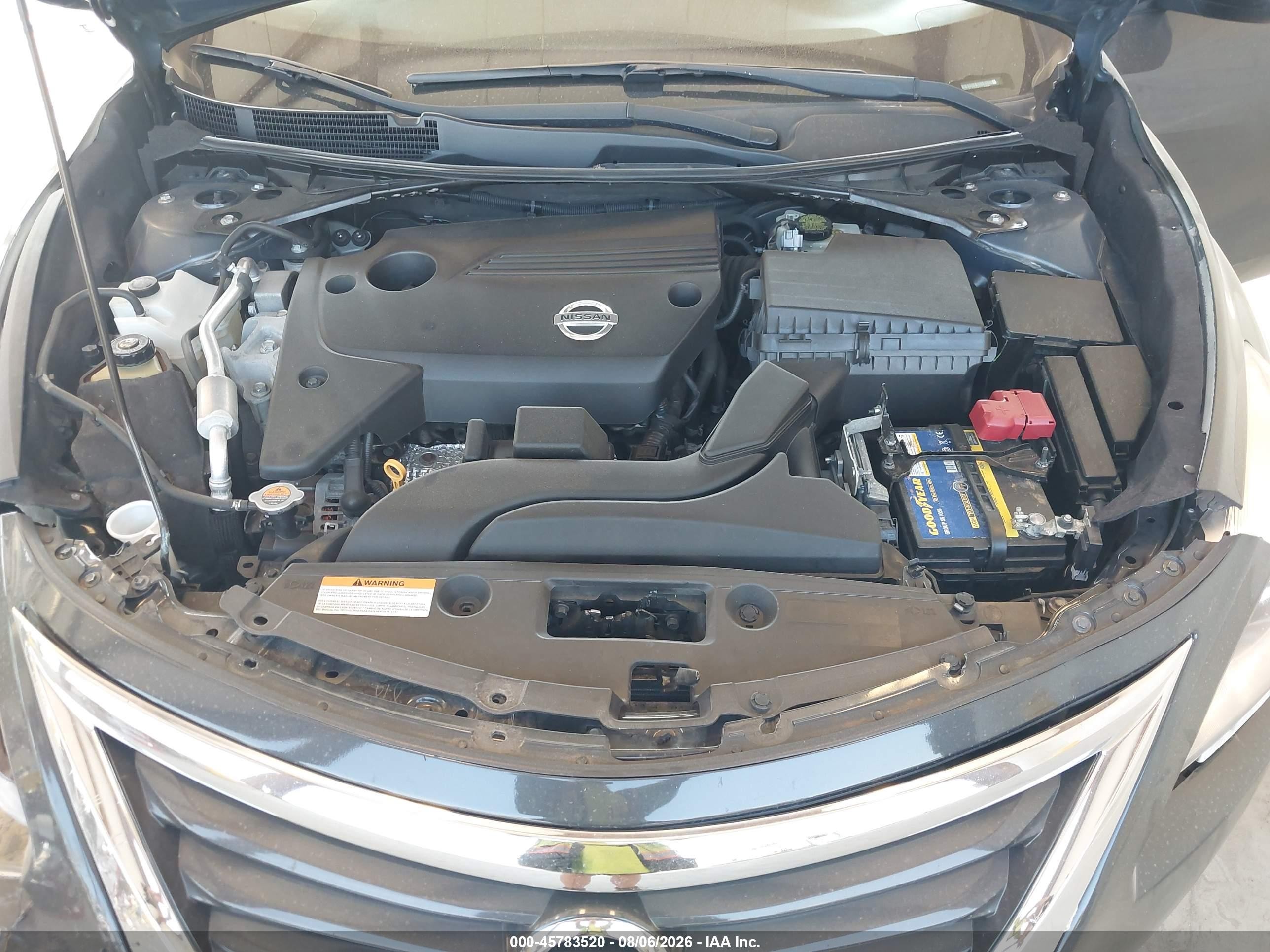 2015 Nissan Altima 2.5/s/sv/sl Серый vin: 1N4AL3AP4FC143670