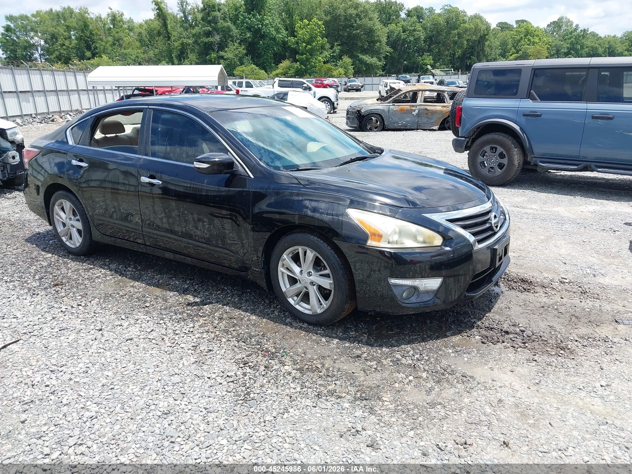 2015 Nissan Altima 2.5 Sl Black vin: 1N4AL3AP4FC144740