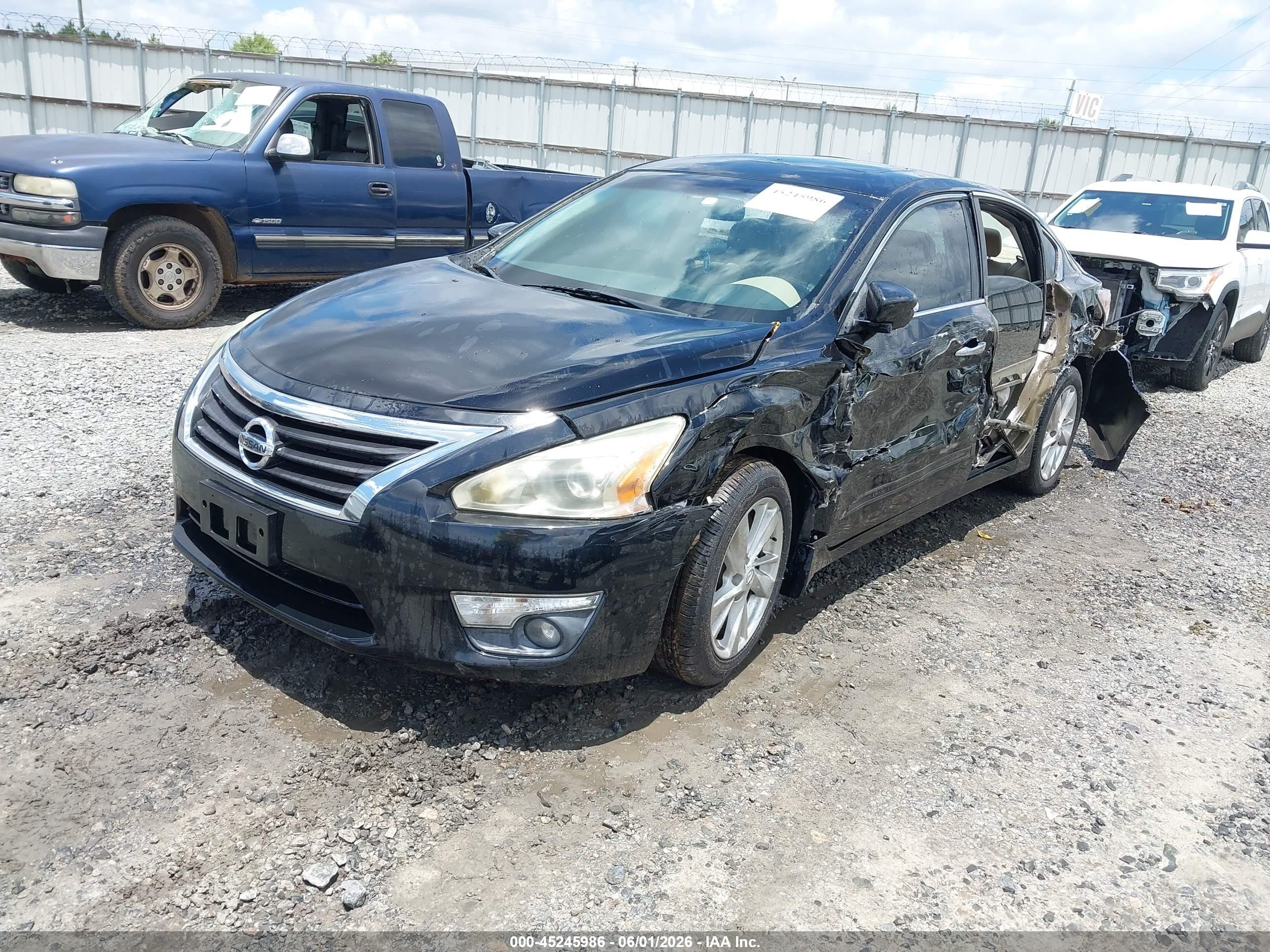 2015 Nissan Altima 2.5 Sl Black vin: 1N4AL3AP4FC144740