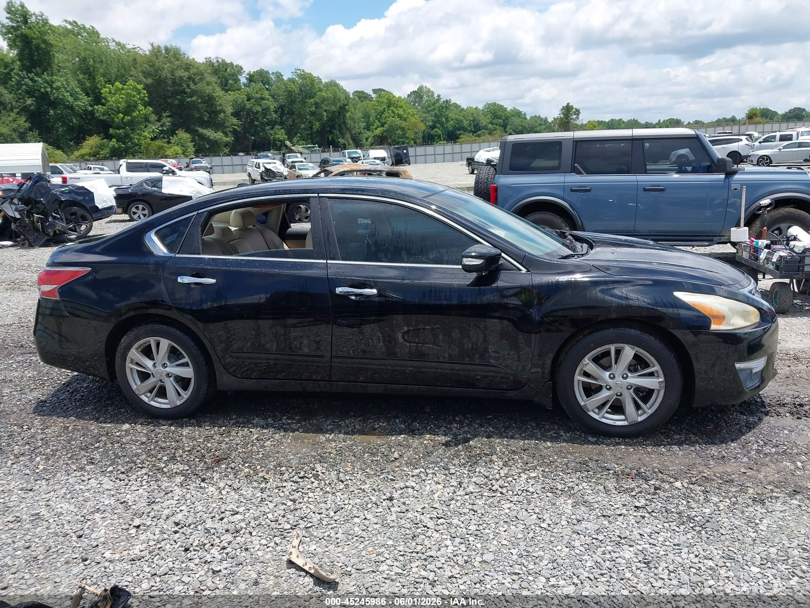 2015 Nissan Altima 2.5 Sl Black vin: 1N4AL3AP4FC144740