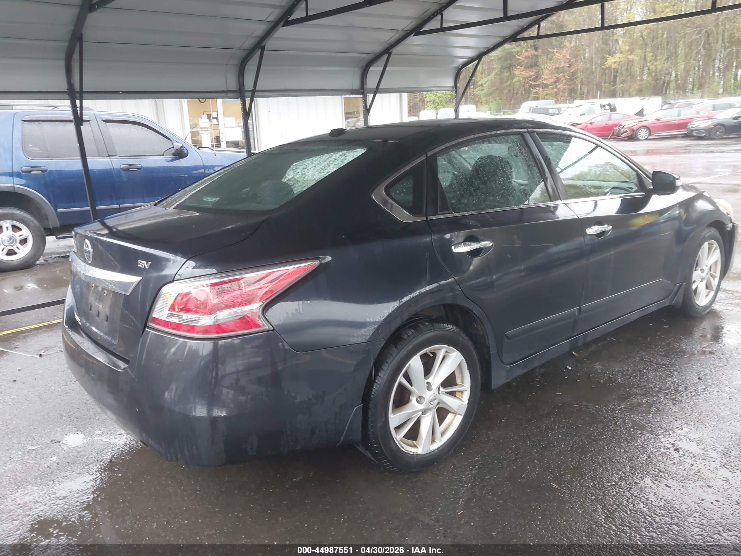2015 Nissan Altima 2.5 Sv Blue vin: 1N4AL3AP4FC149372