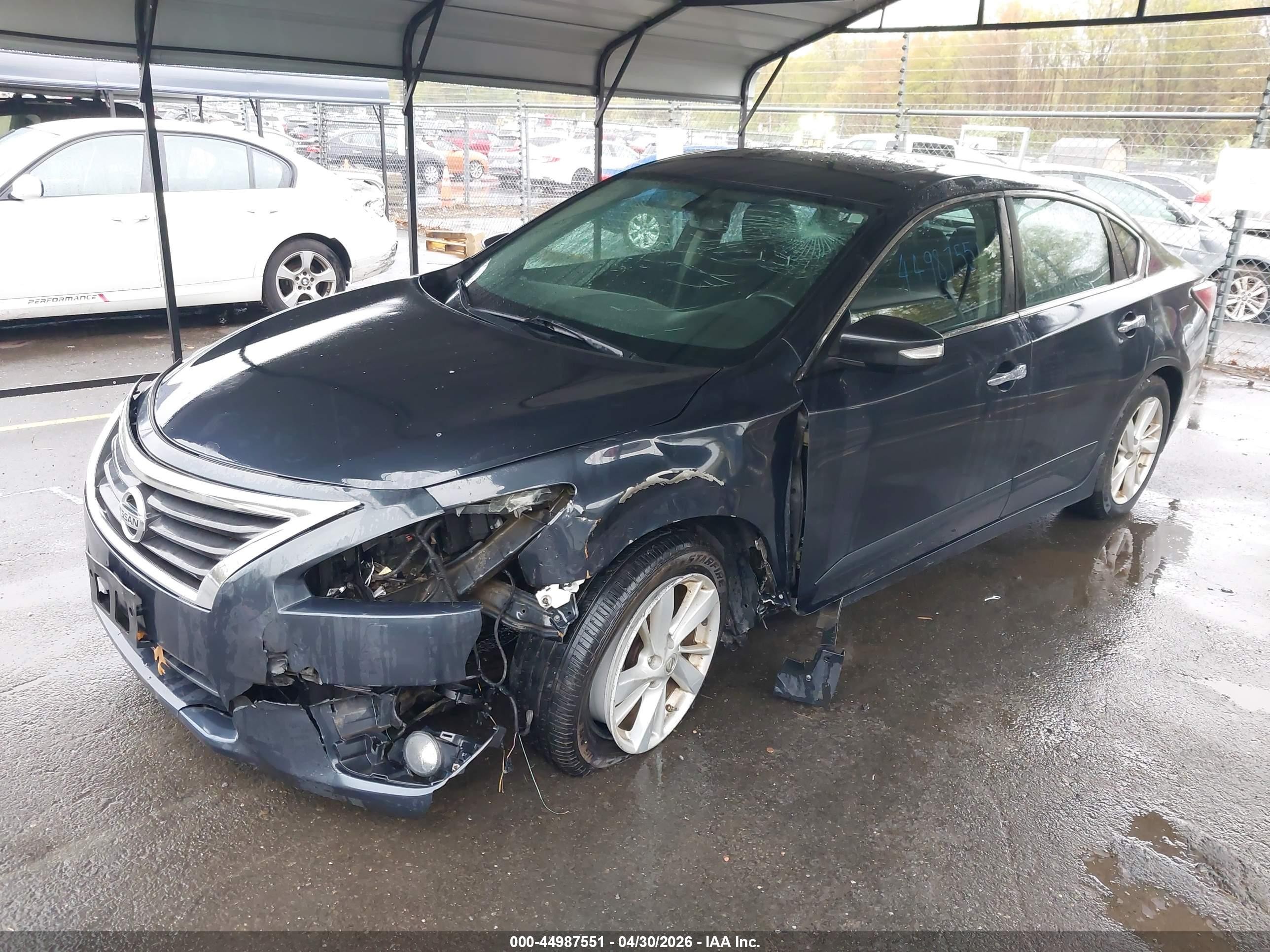 2015 Nissan Altima 2.5 Sv Blue vin: 1N4AL3AP4FC149372