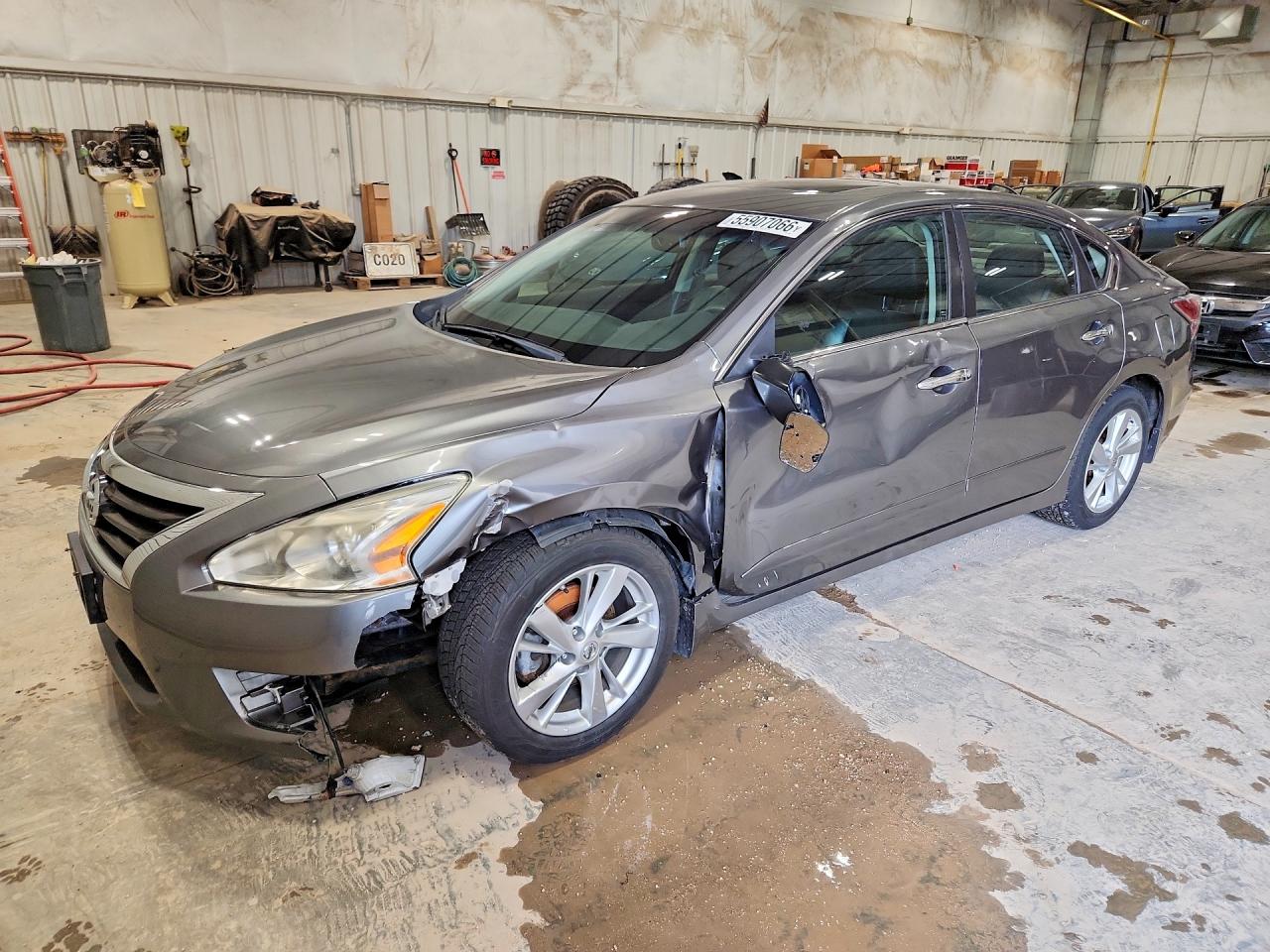 2015 Nissan Altima 2.5 Sl Gray vin: 1N4AL3AP4FC158427