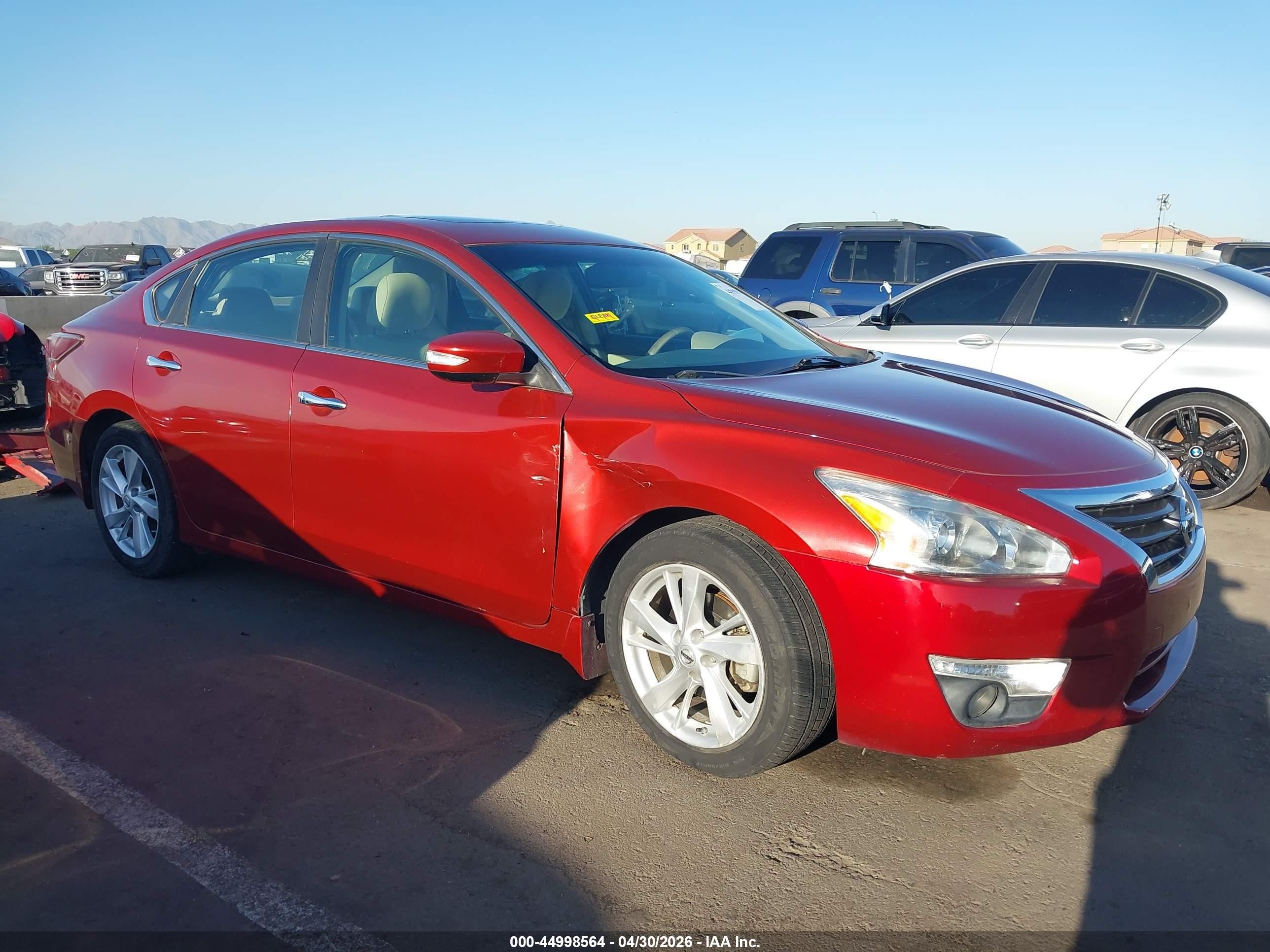 2015 Nissan Altima 2.5 Sv Красный vin: 1N4AL3AP4FC162252