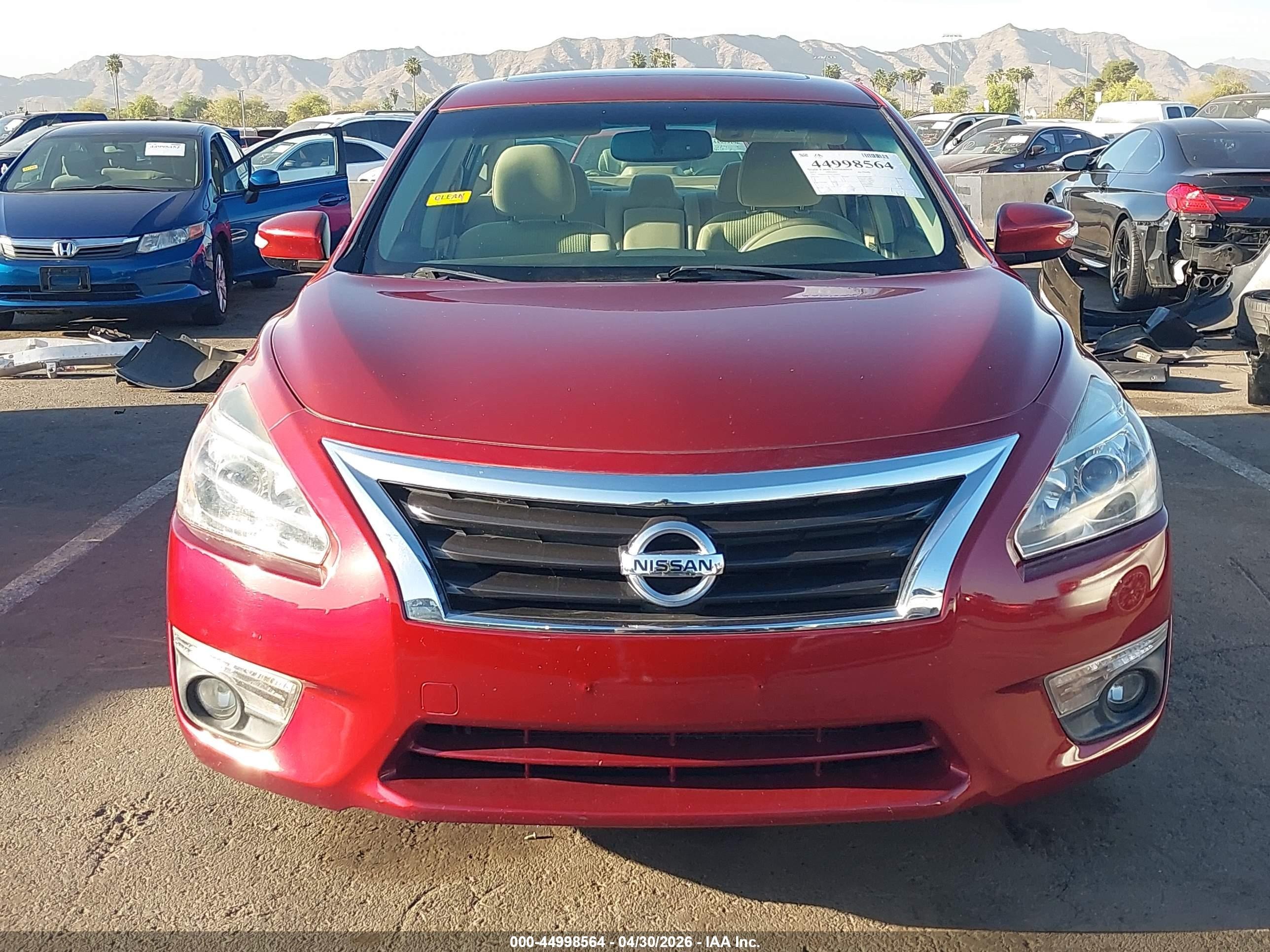 2015 Nissan Altima 2.5 Sv Красный vin: 1N4AL3AP4FC162252