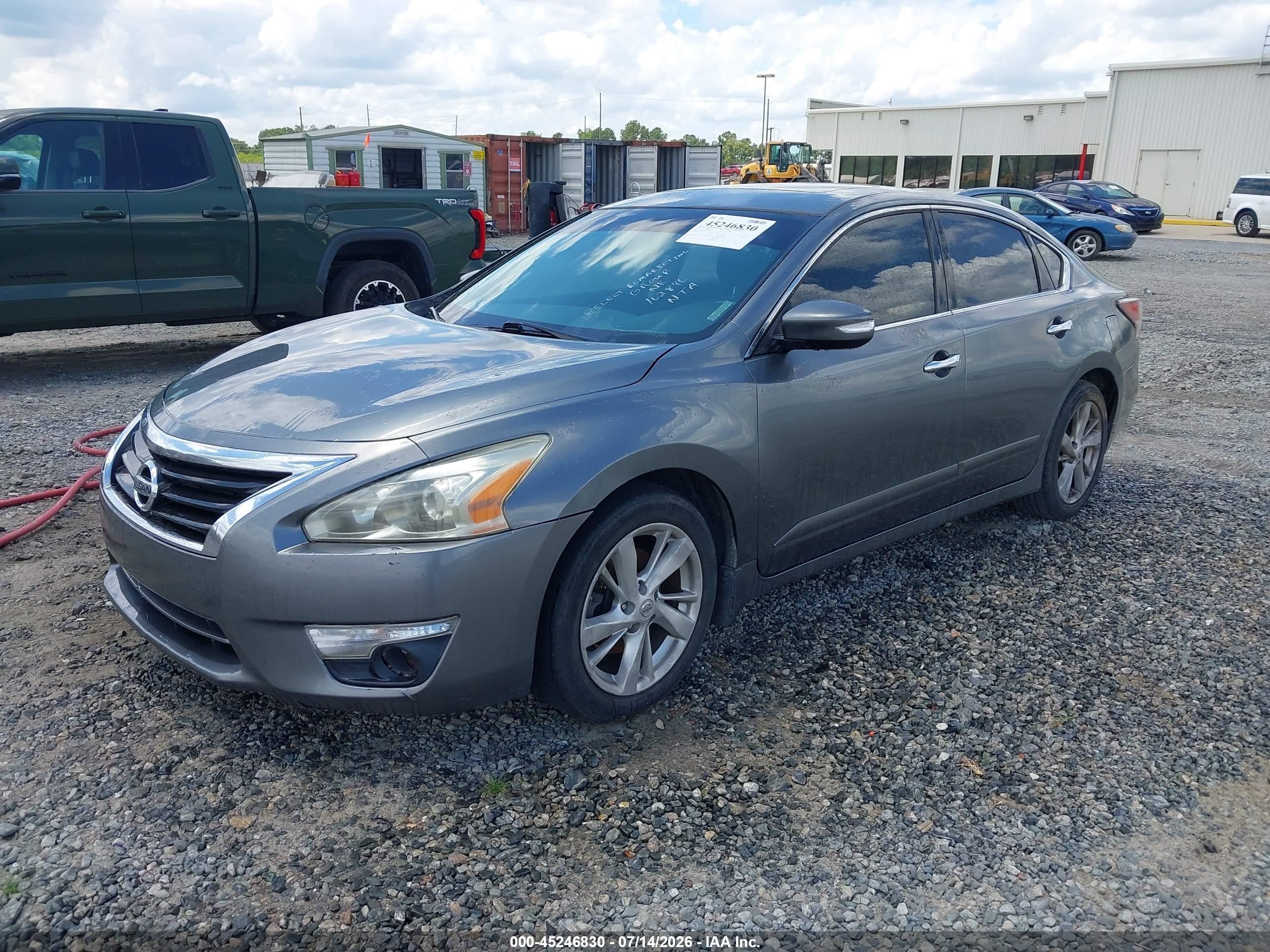 2015 Nissan Altima 2.5 Sl Gray vin: 1N4AL3AP4FC162896