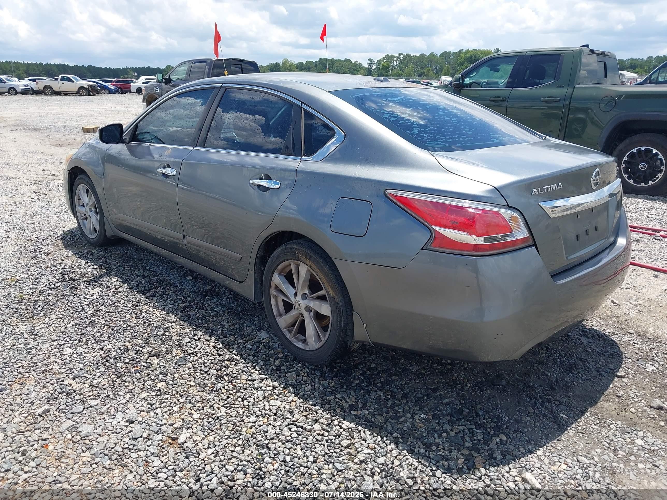 2015 Nissan Altima 2.5 Sl Gray vin: 1N4AL3AP4FC162896