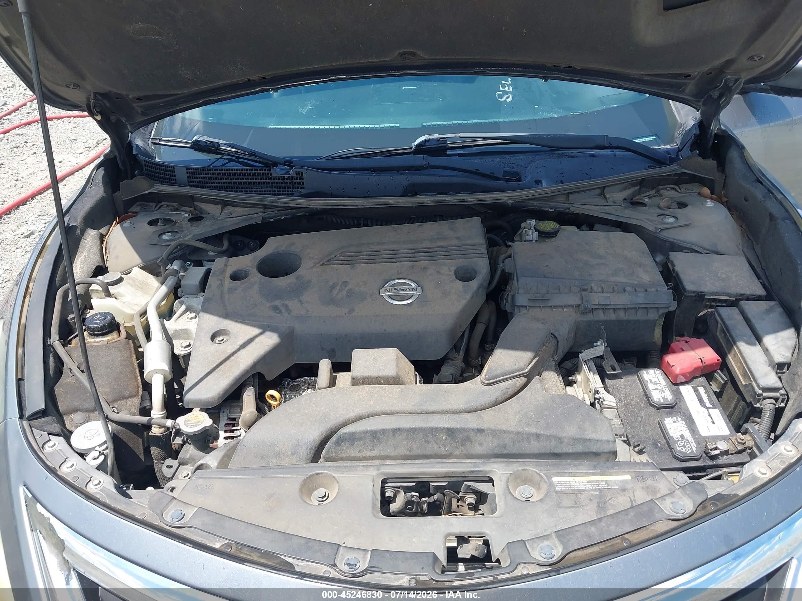 2015 Nissan Altima 2.5 Sl Gray vin: 1N4AL3AP4FC162896