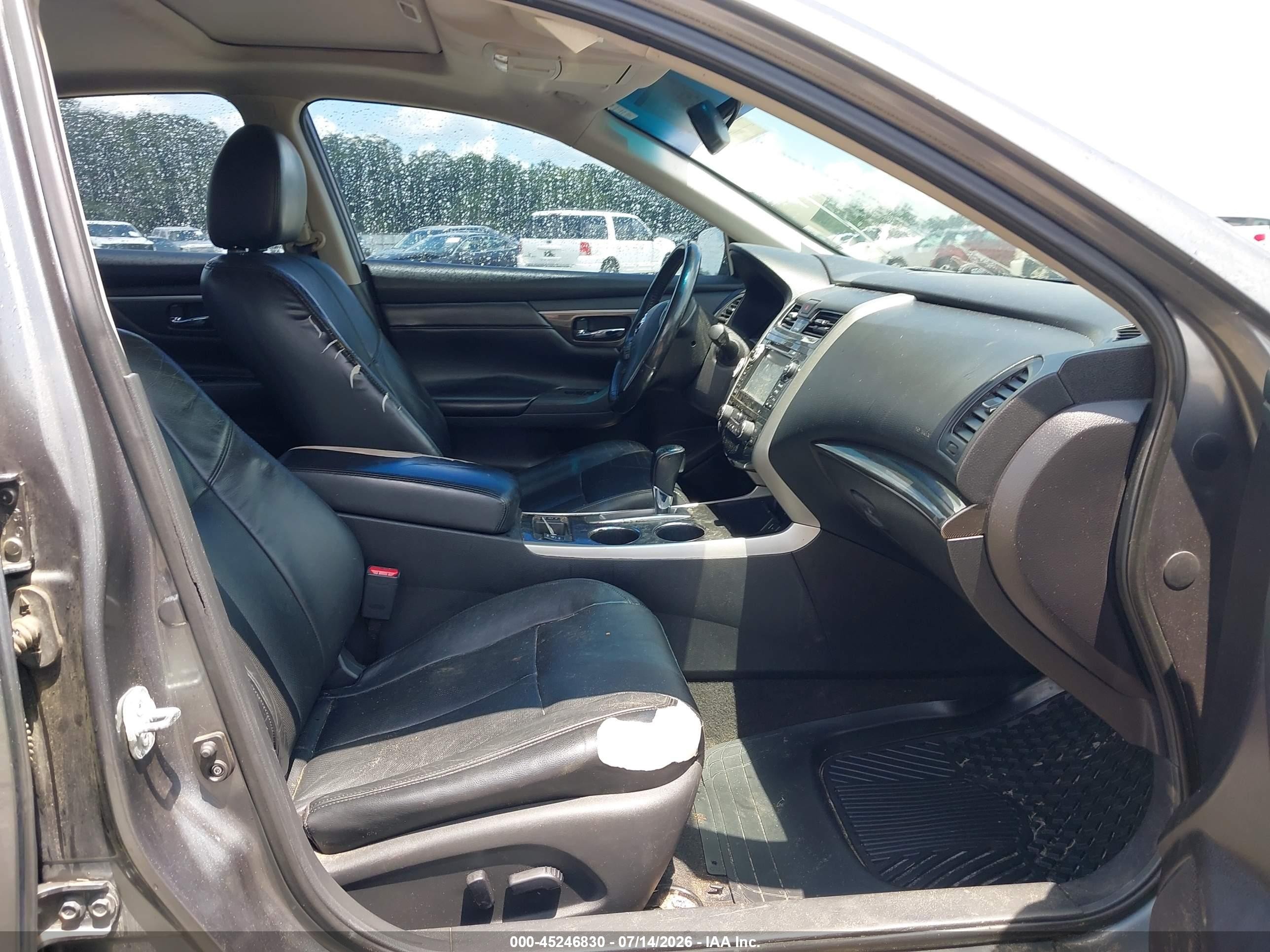 2015 Nissan Altima 2.5 Sl Gray vin: 1N4AL3AP4FC162896