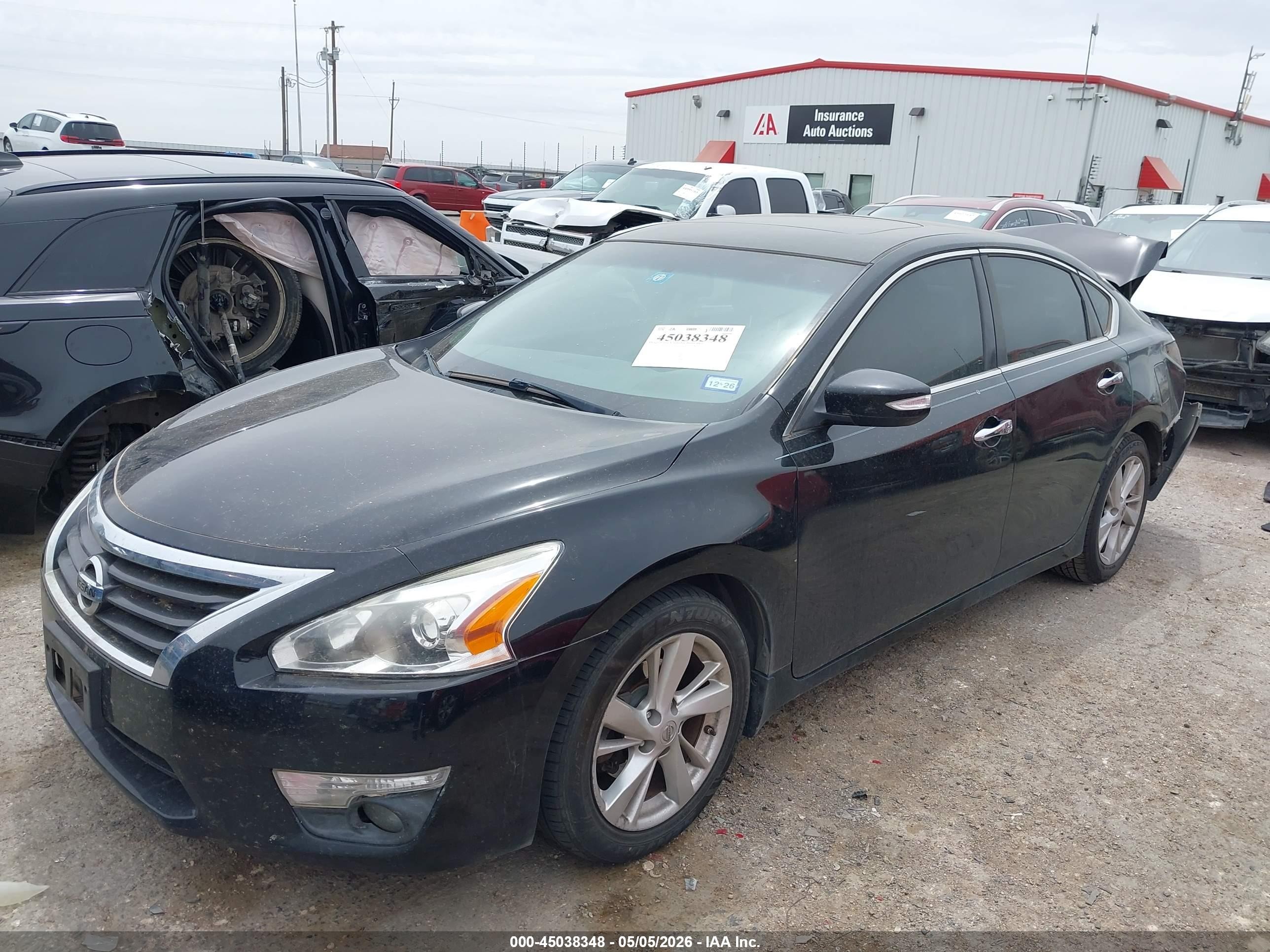 2015 Nissan Altima 2.5 Sv Black vin: 1N4AL3AP4FC174806