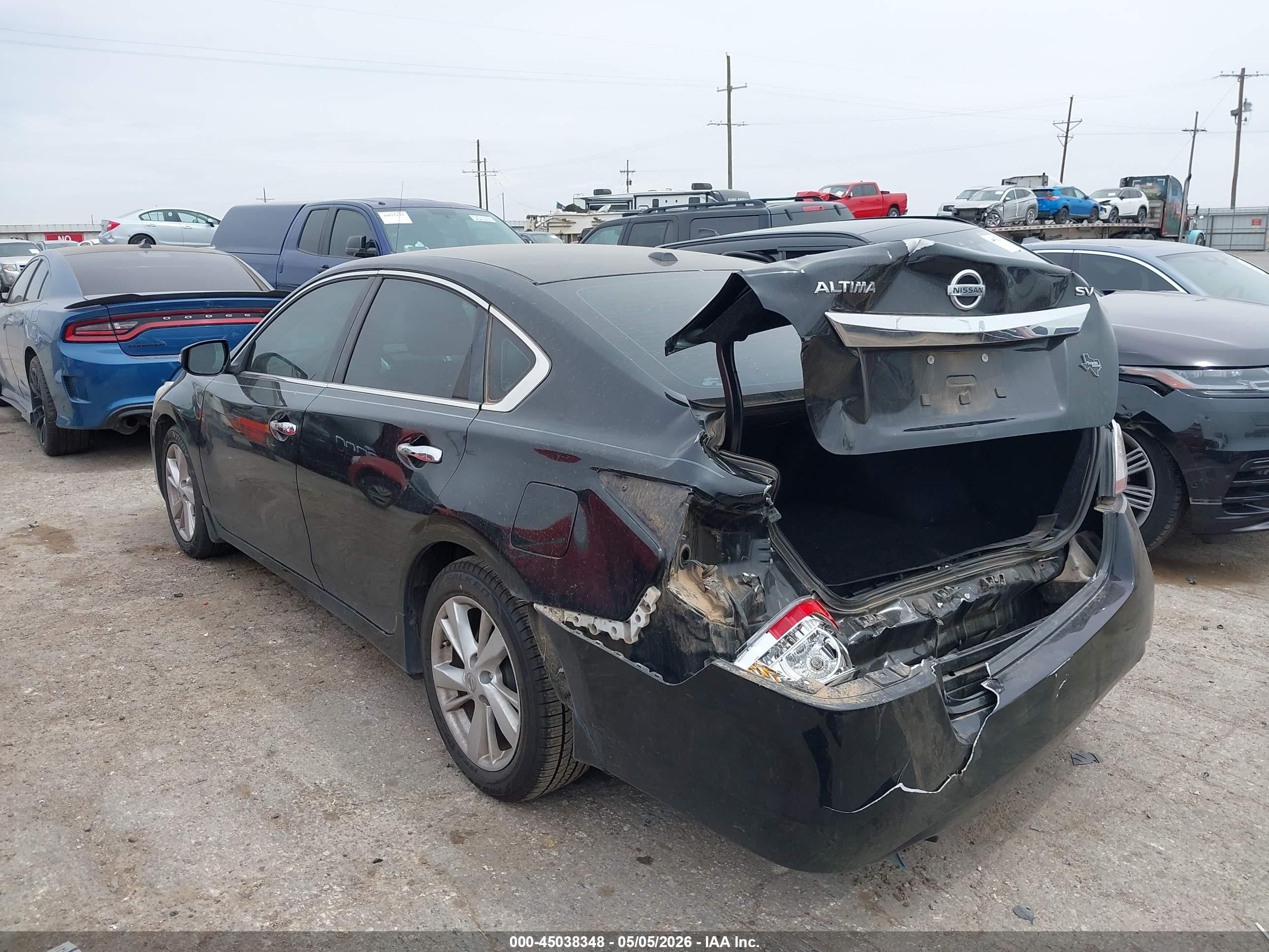 2015 Nissan Altima 2.5 Sv Black vin: 1N4AL3AP4FC174806