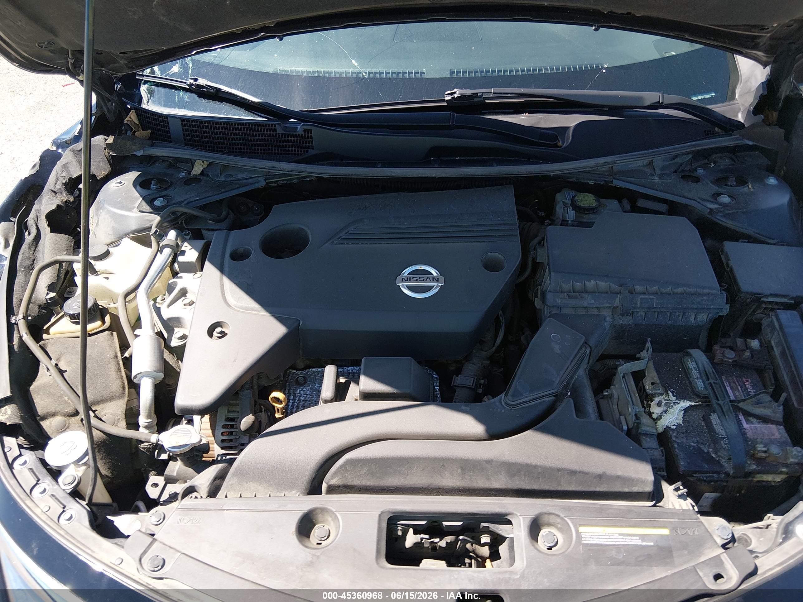 2015 Nissan Altima 2.5 S Black vin: 1N4AL3AP4FC182811
