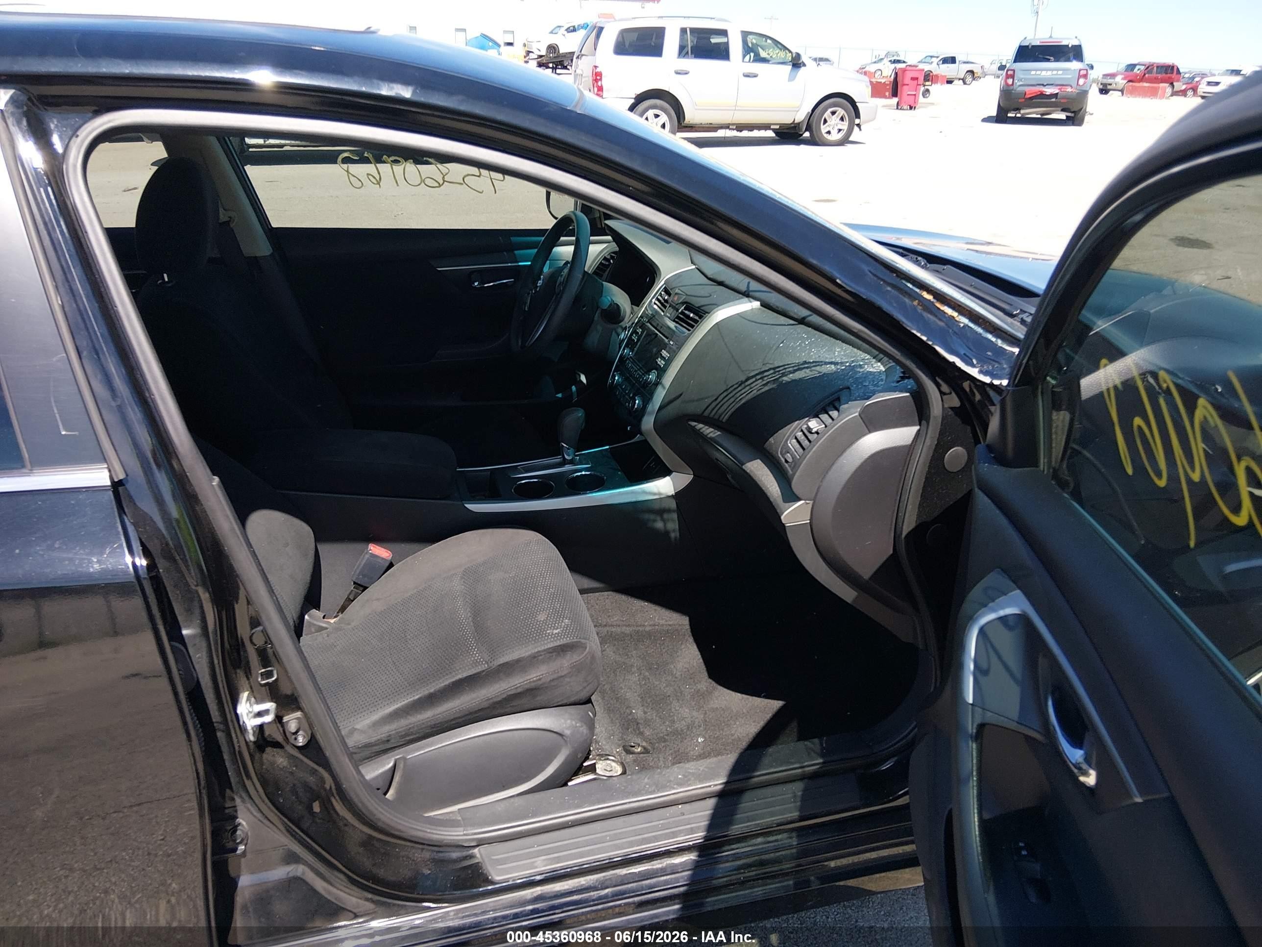 2015 Nissan Altima 2.5 S Black vin: 1N4AL3AP4FC182811