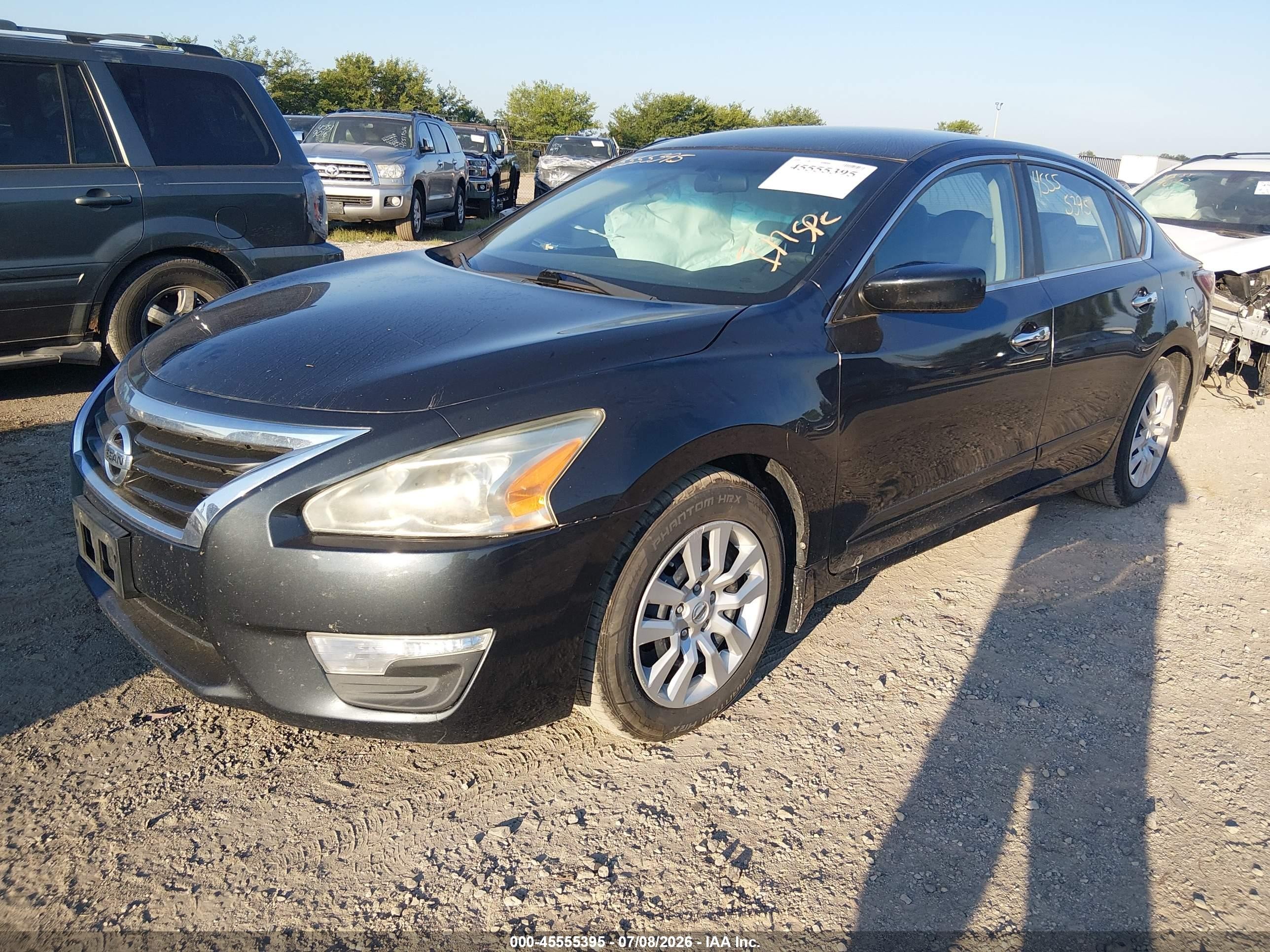 2015 Nissan Altima 2.5 S Black vin: 1N4AL3AP4FC195817