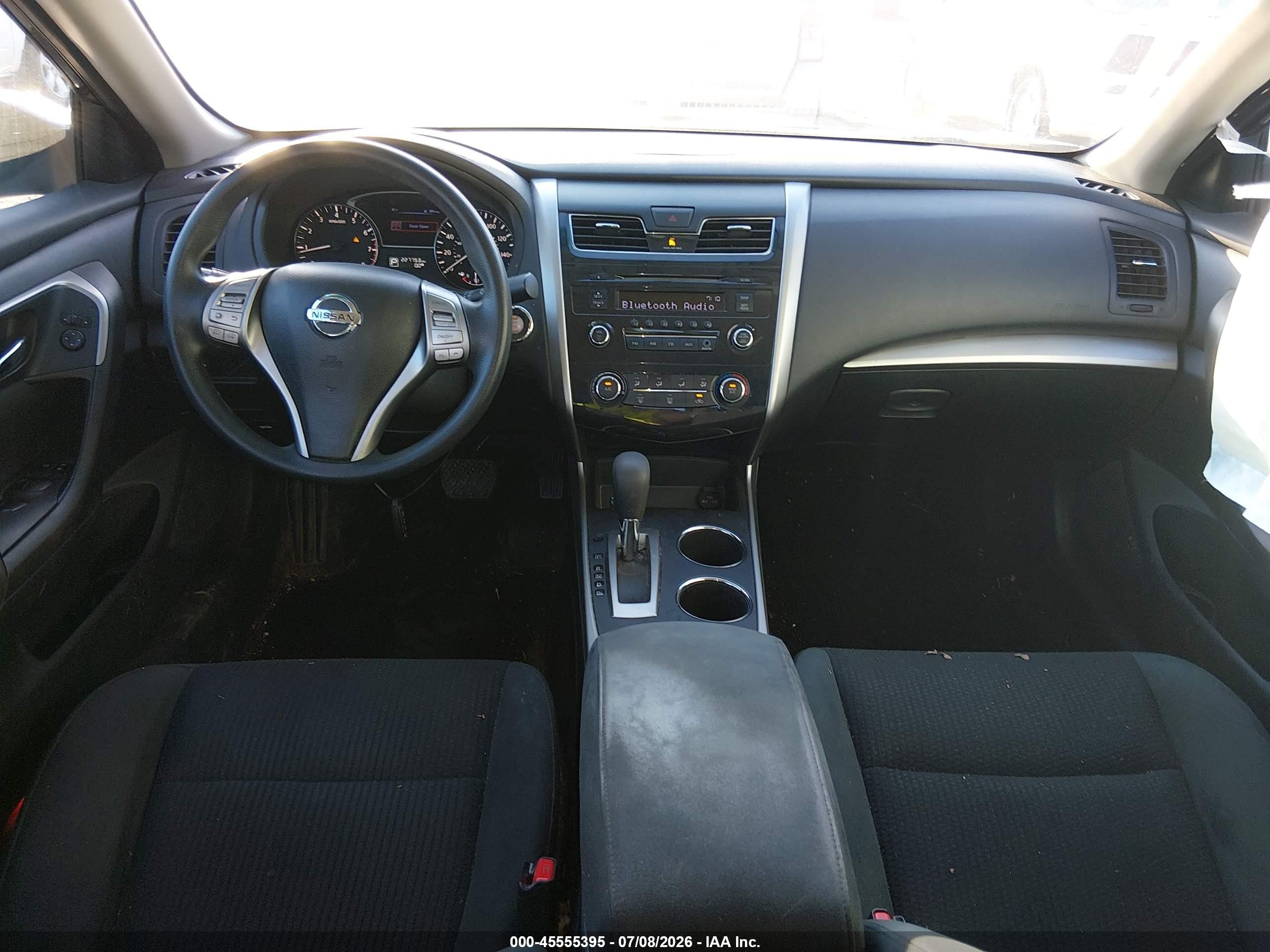2015 Nissan Altima 2.5 S Black vin: 1N4AL3AP4FC195817