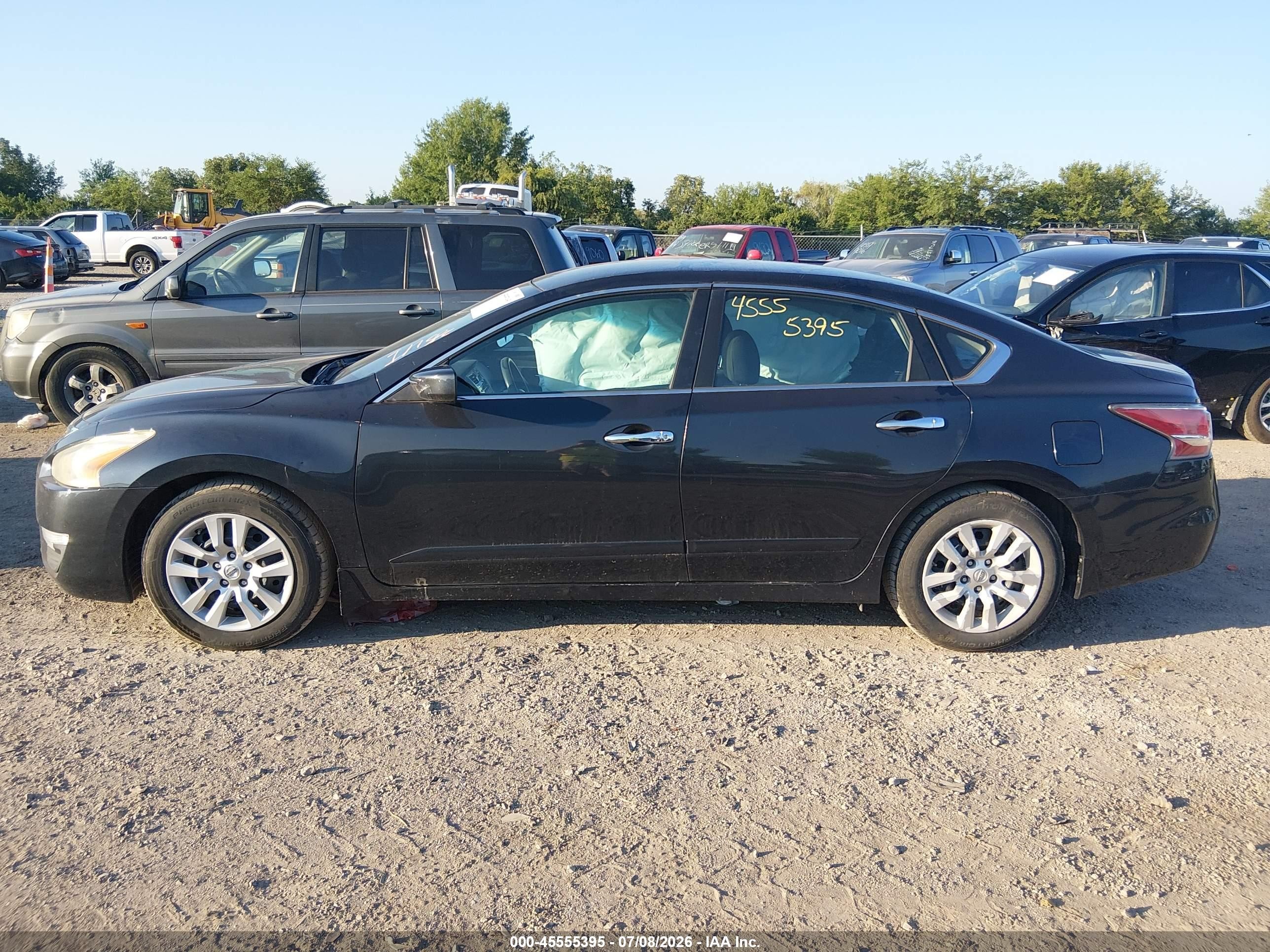 2015 Nissan Altima 2.5 S Black vin: 1N4AL3AP4FC195817
