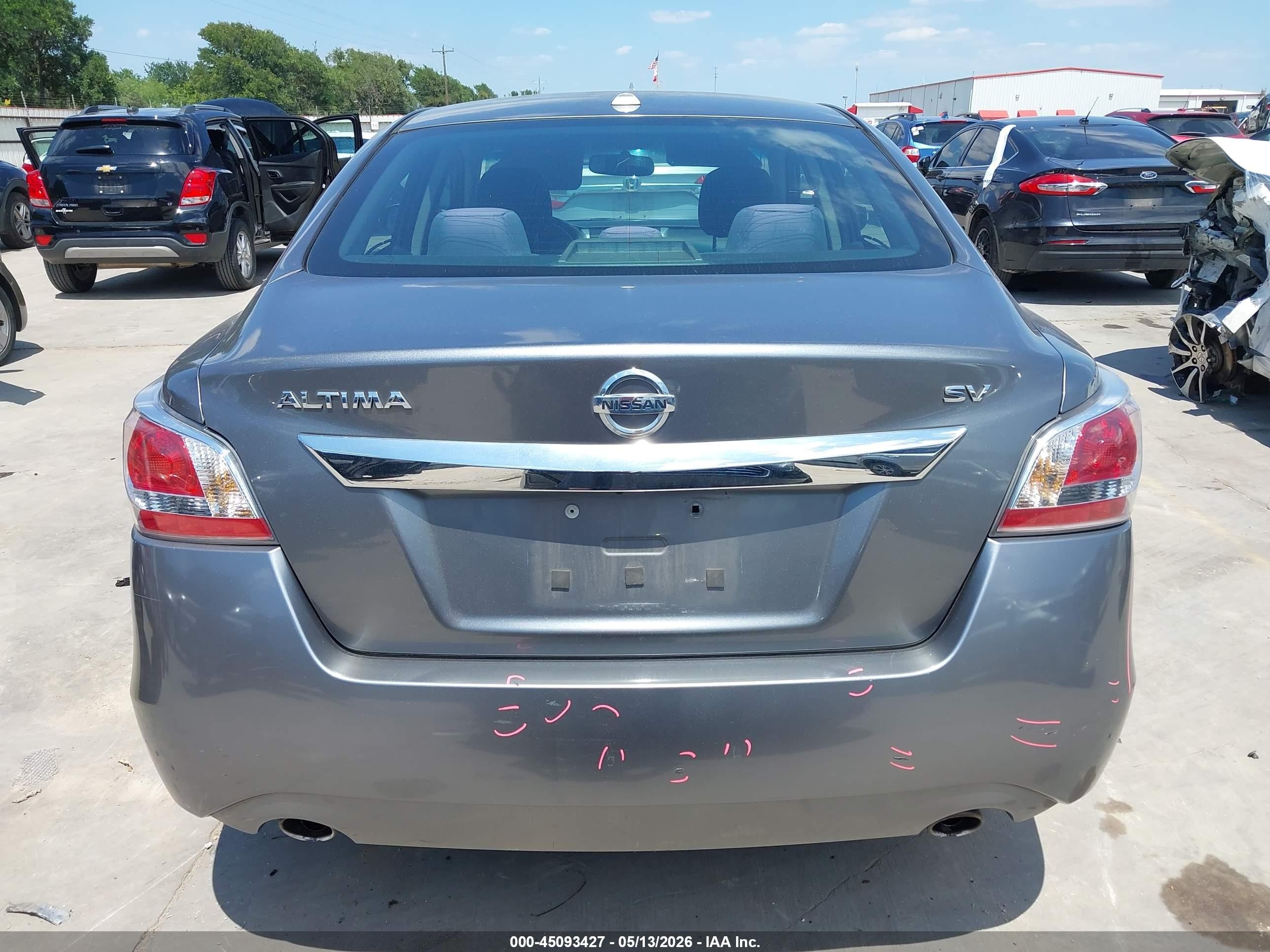 2015 Nissan Altima 2.5 Sv Серый vin: 1N4AL3AP4FC217010