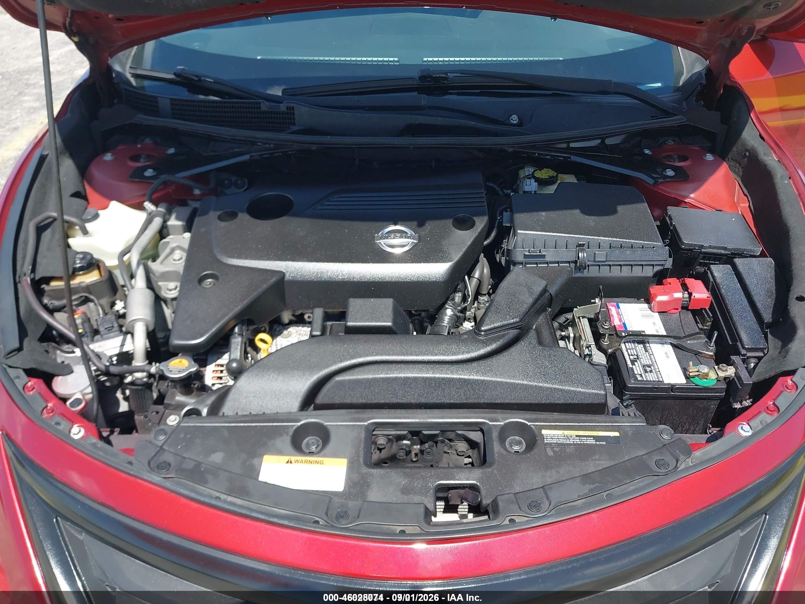 2015 Nissan Altima 2.5 S Red vin: 1N4AL3AP4FC219016