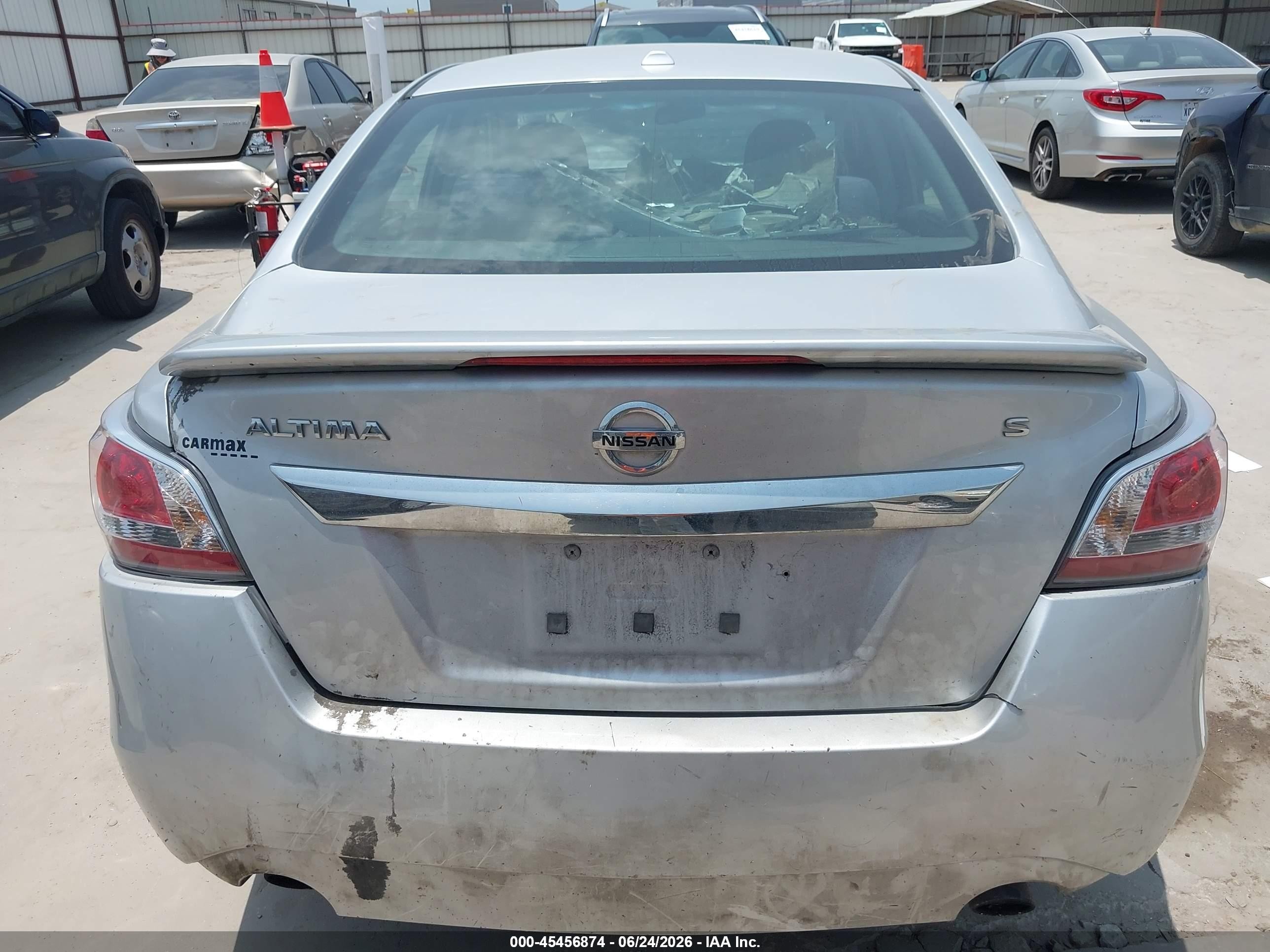 2015 Nissan Altima 2.5 S Серебряный vin: 1N4AL3AP4FC220098