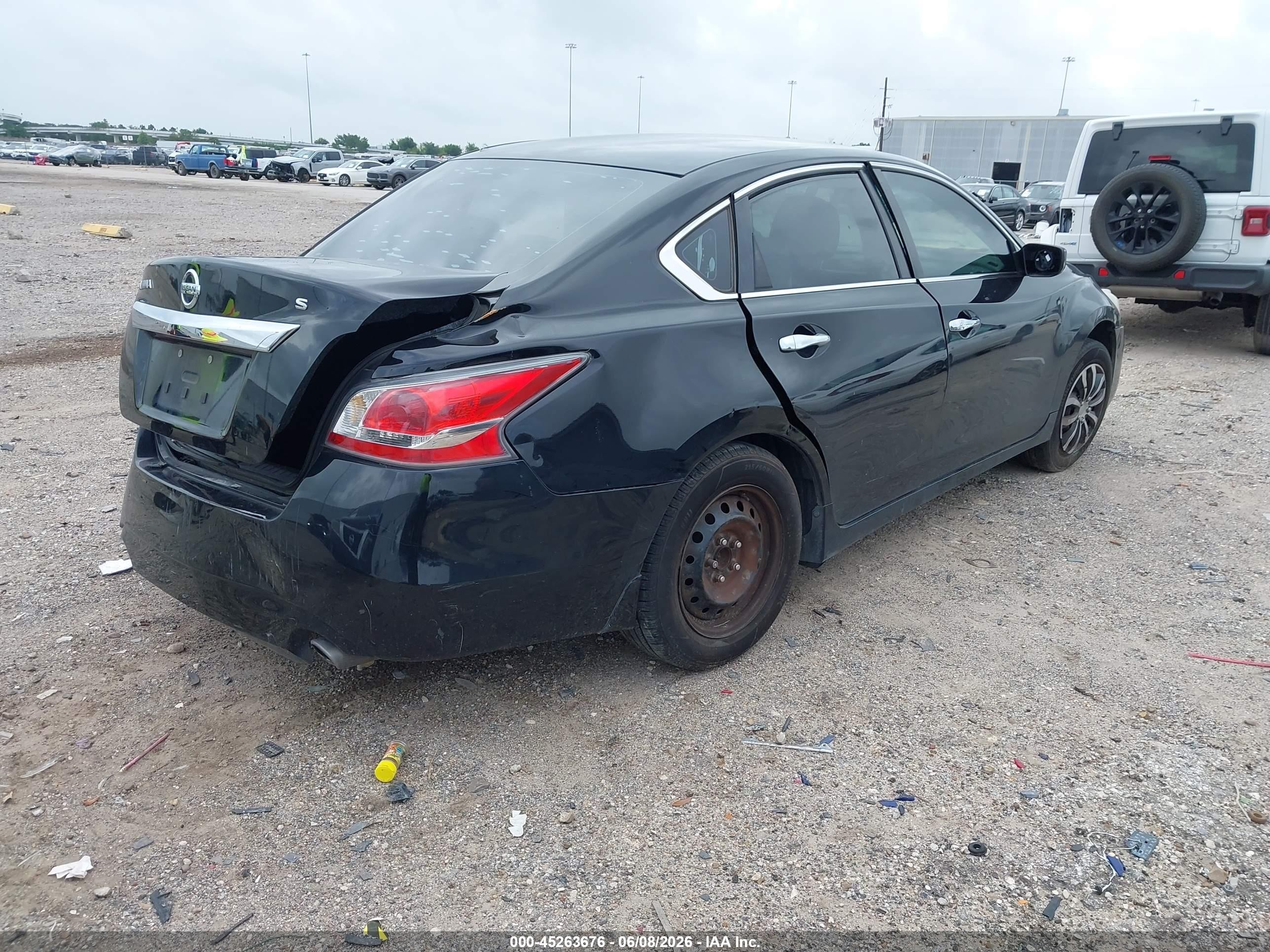2015 Nissan Altima 2.5 S Black vin: 1N4AL3AP4FC224359