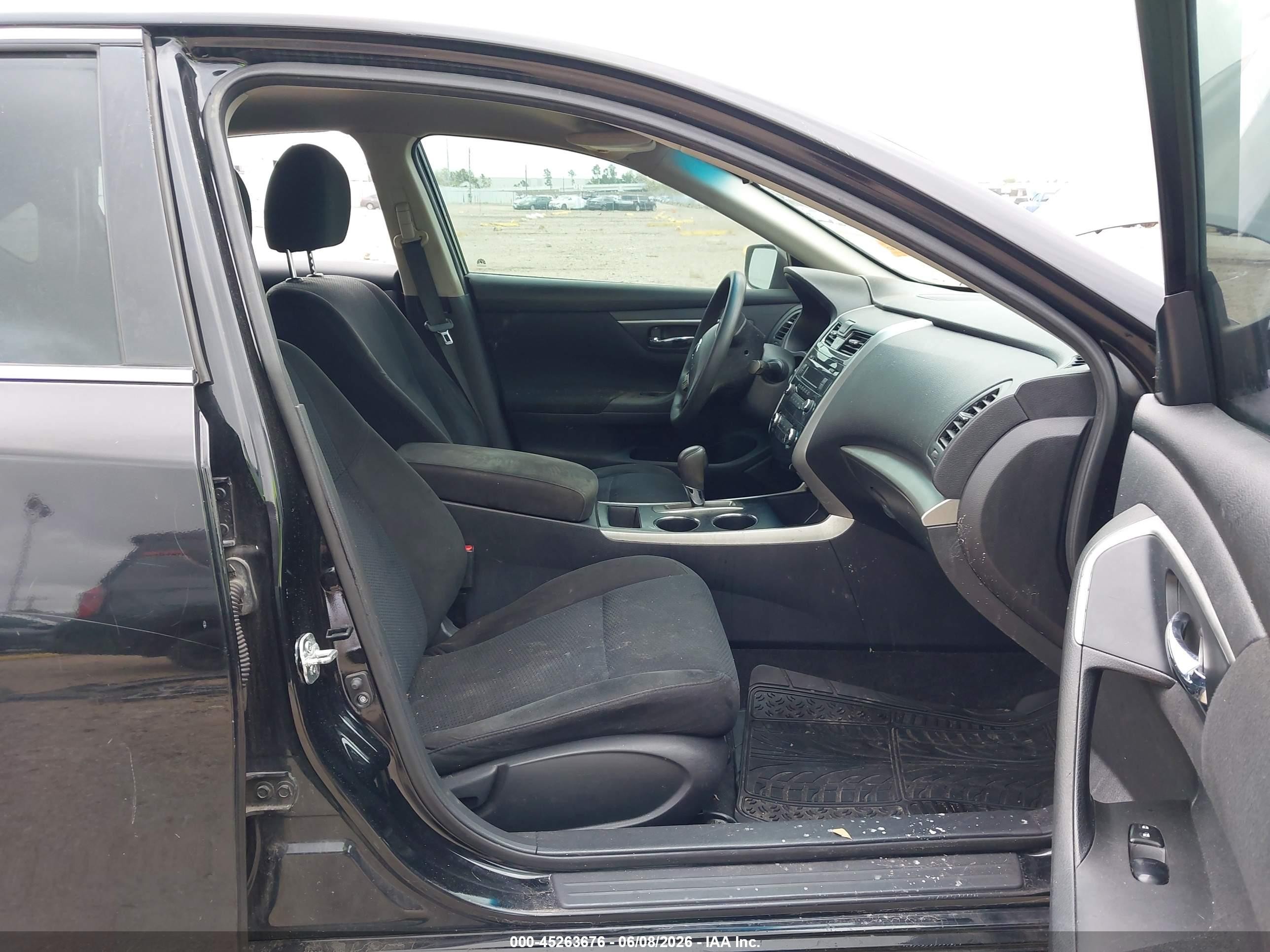 2015 Nissan Altima 2.5 S Black vin: 1N4AL3AP4FC224359