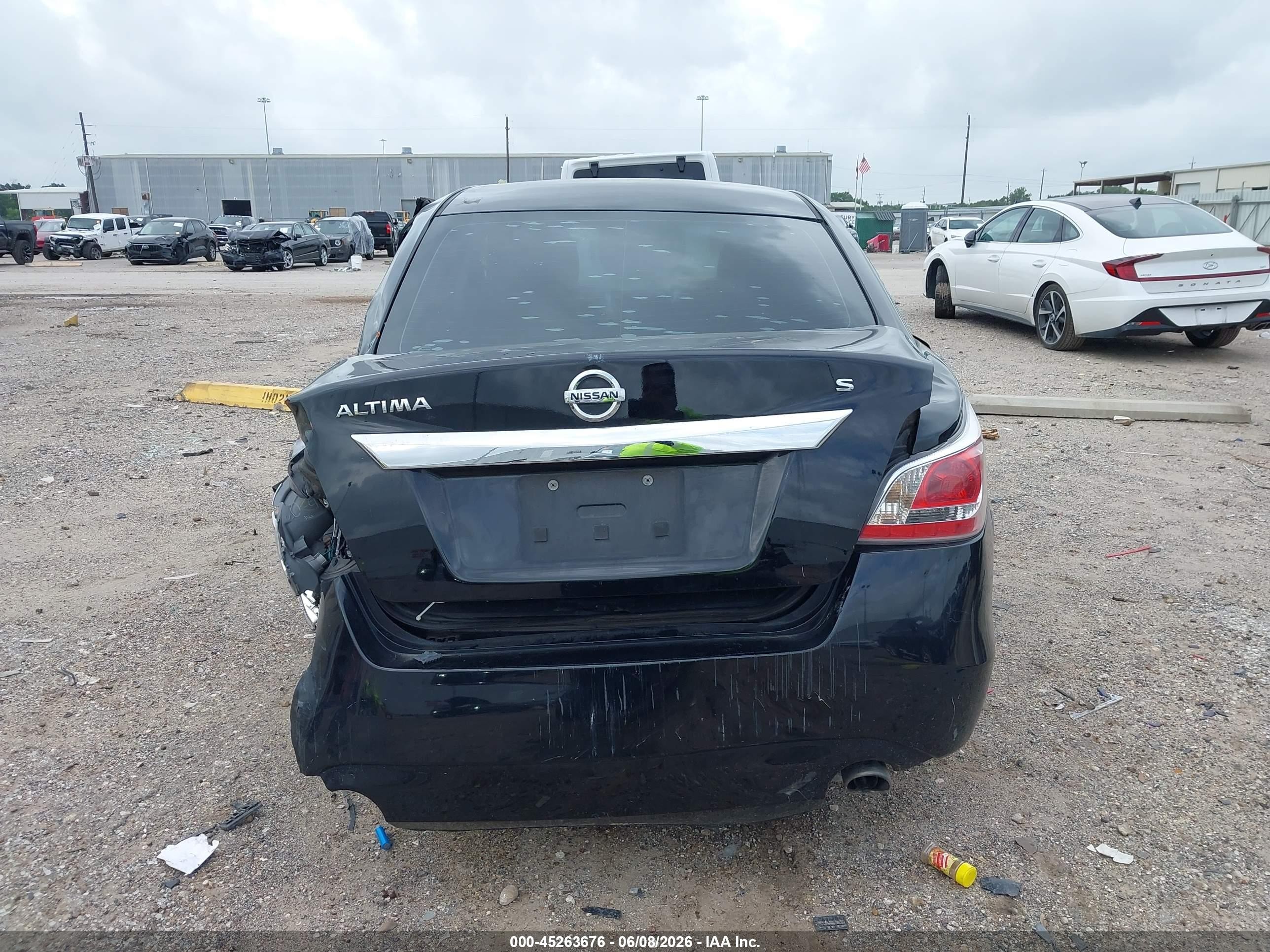 2015 Nissan Altima 2.5 S Black vin: 1N4AL3AP4FC224359