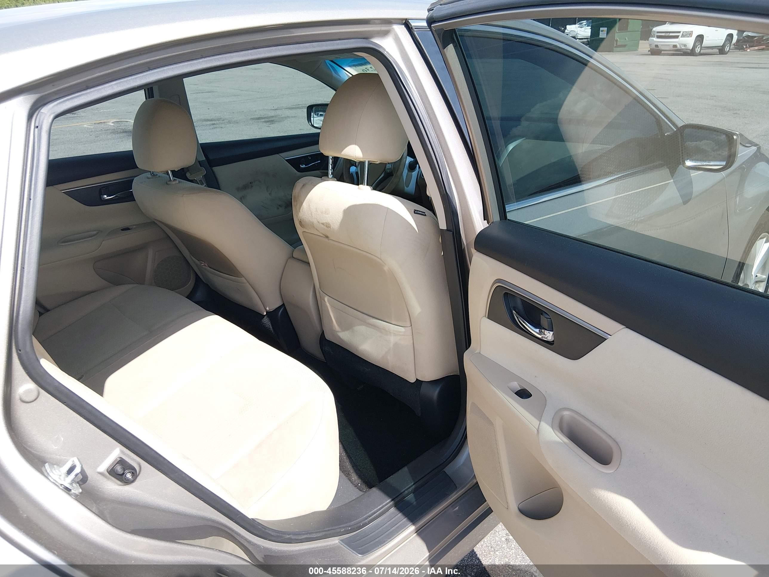 2015 Nissan Altima 2.5 Sv Beige vin: 1N4AL3AP4FC228704