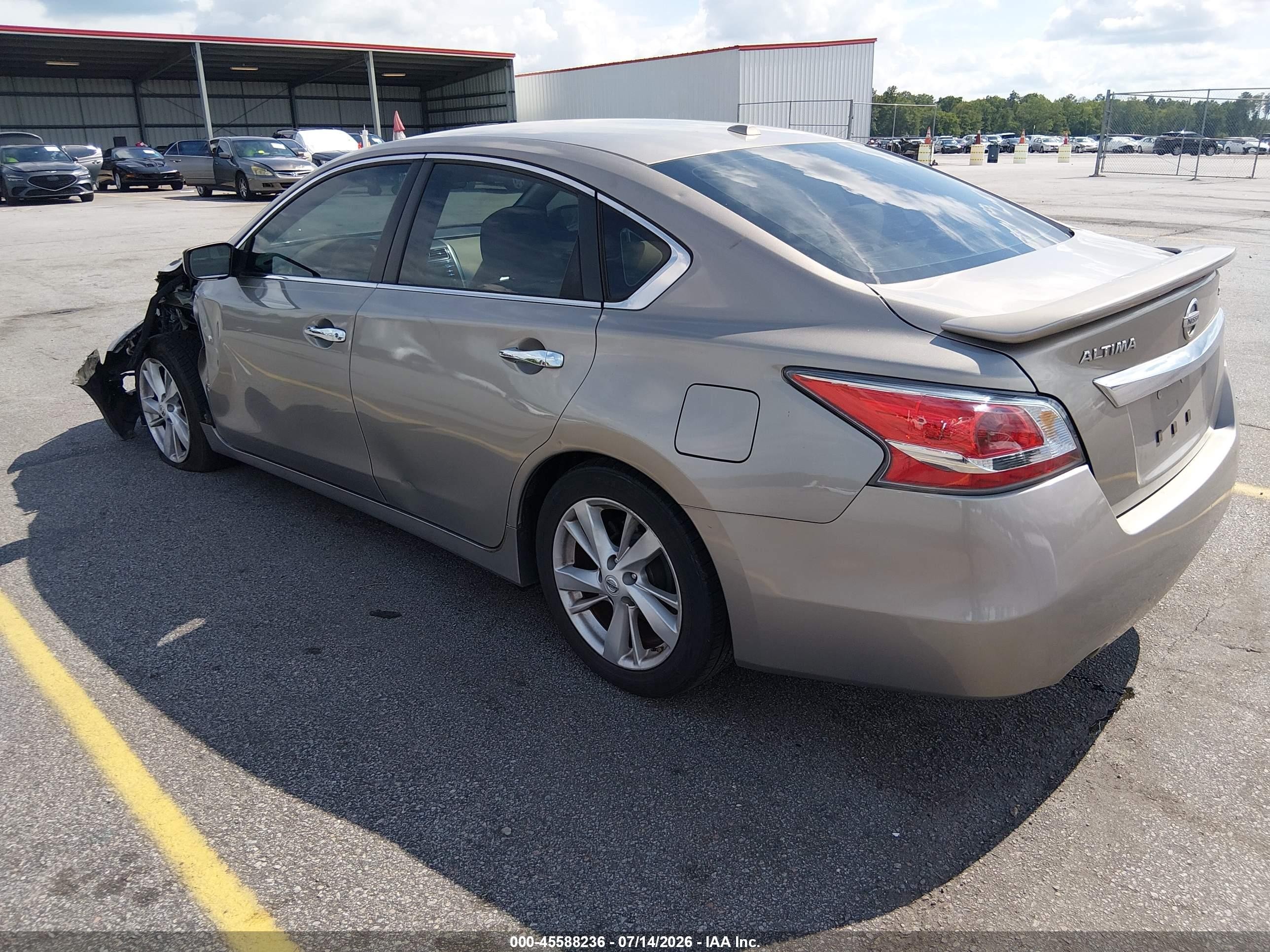 2015 Nissan Altima 2.5 Sv Beige vin: 1N4AL3AP4FC228704