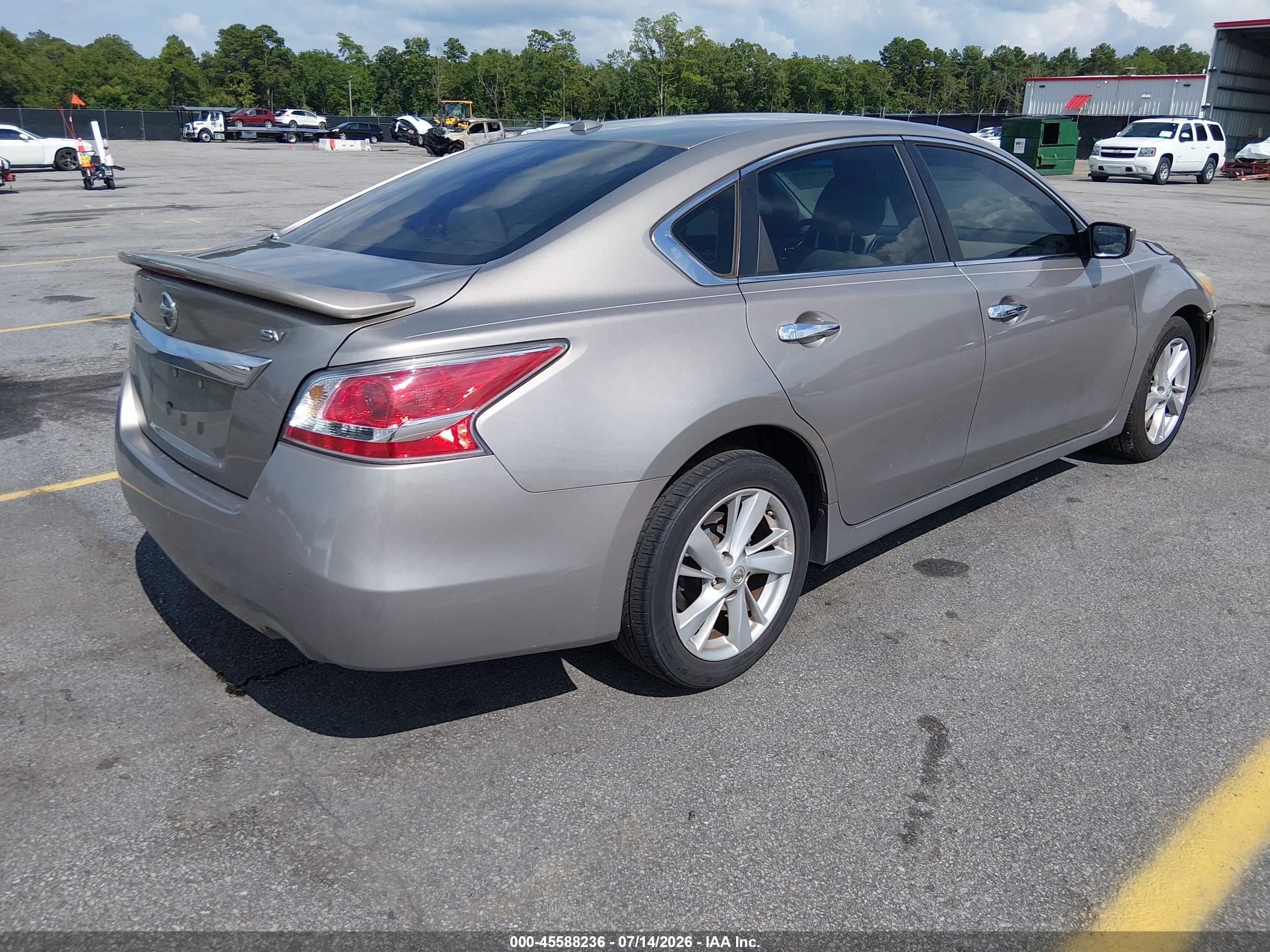 2015 Nissan Altima 2.5 Sv Beige vin: 1N4AL3AP4FC228704