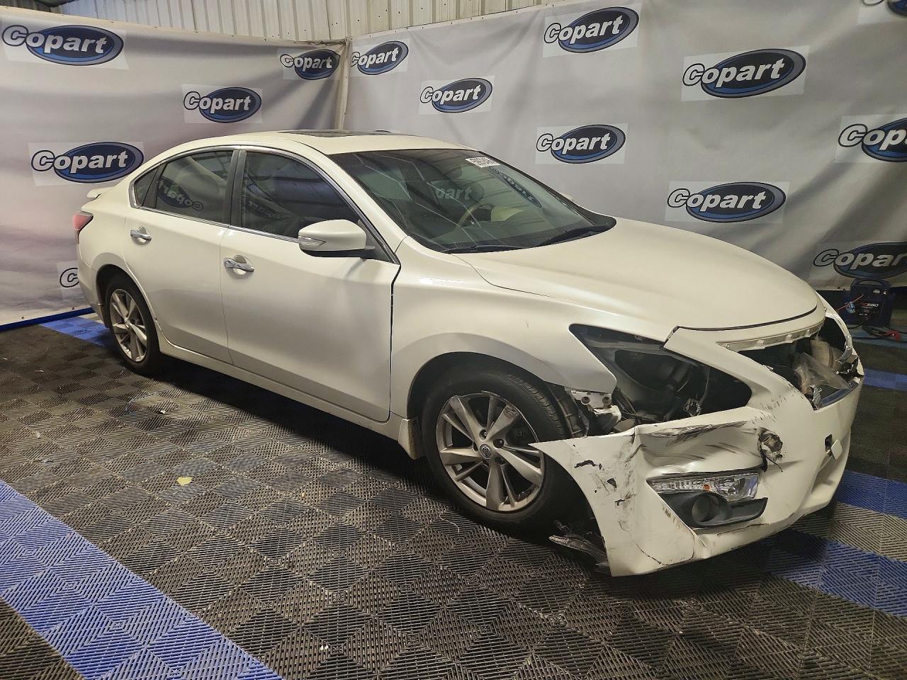 2015 Nissan Altima 2.5 Sl White vin: 1N4AL3AP4FC229450