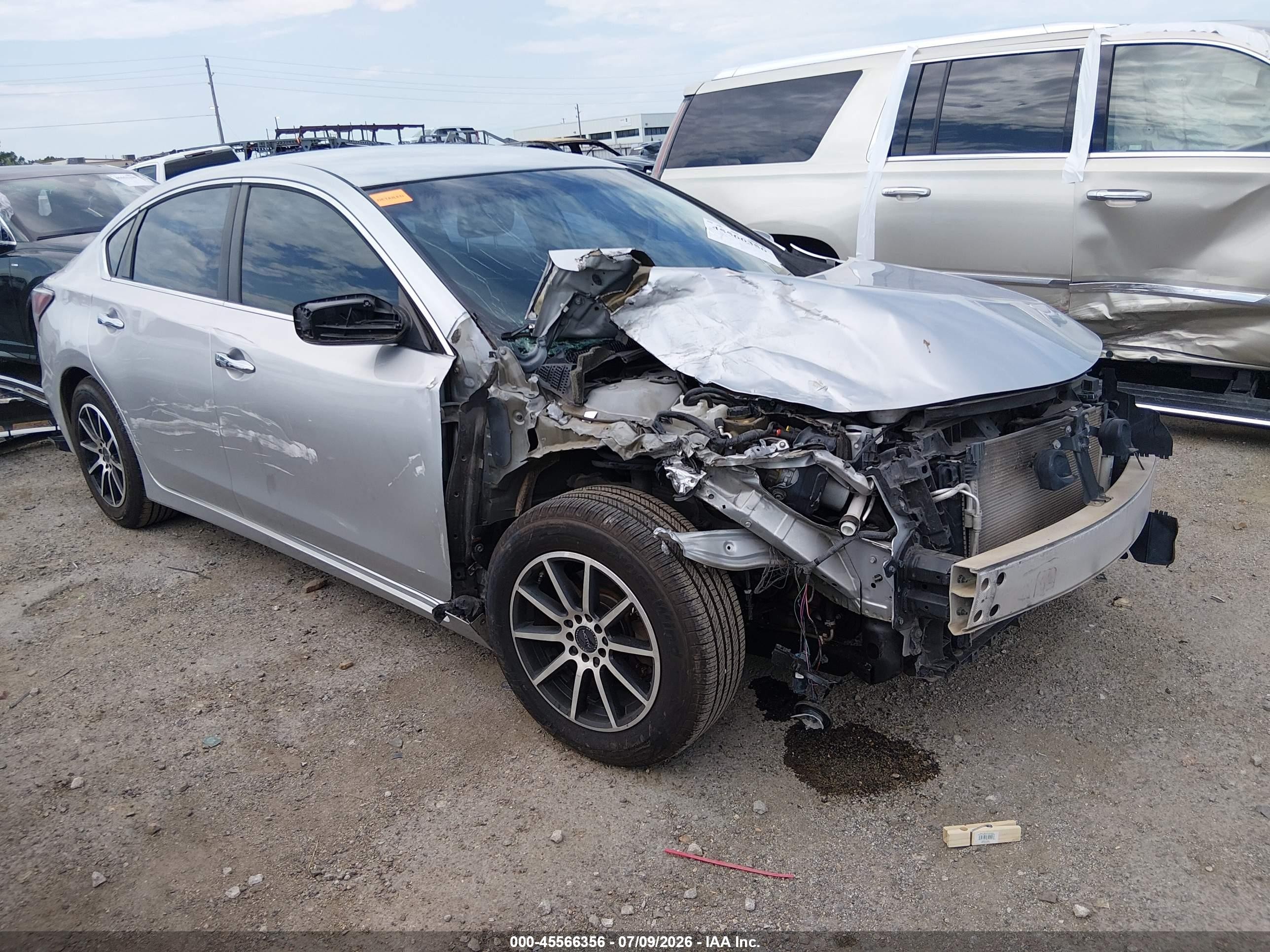 2015 Nissan Altima 2.5/2.5 S/2.5 Sl/2.5 Sv Silver vin: 1N4AL3AP4FC236415