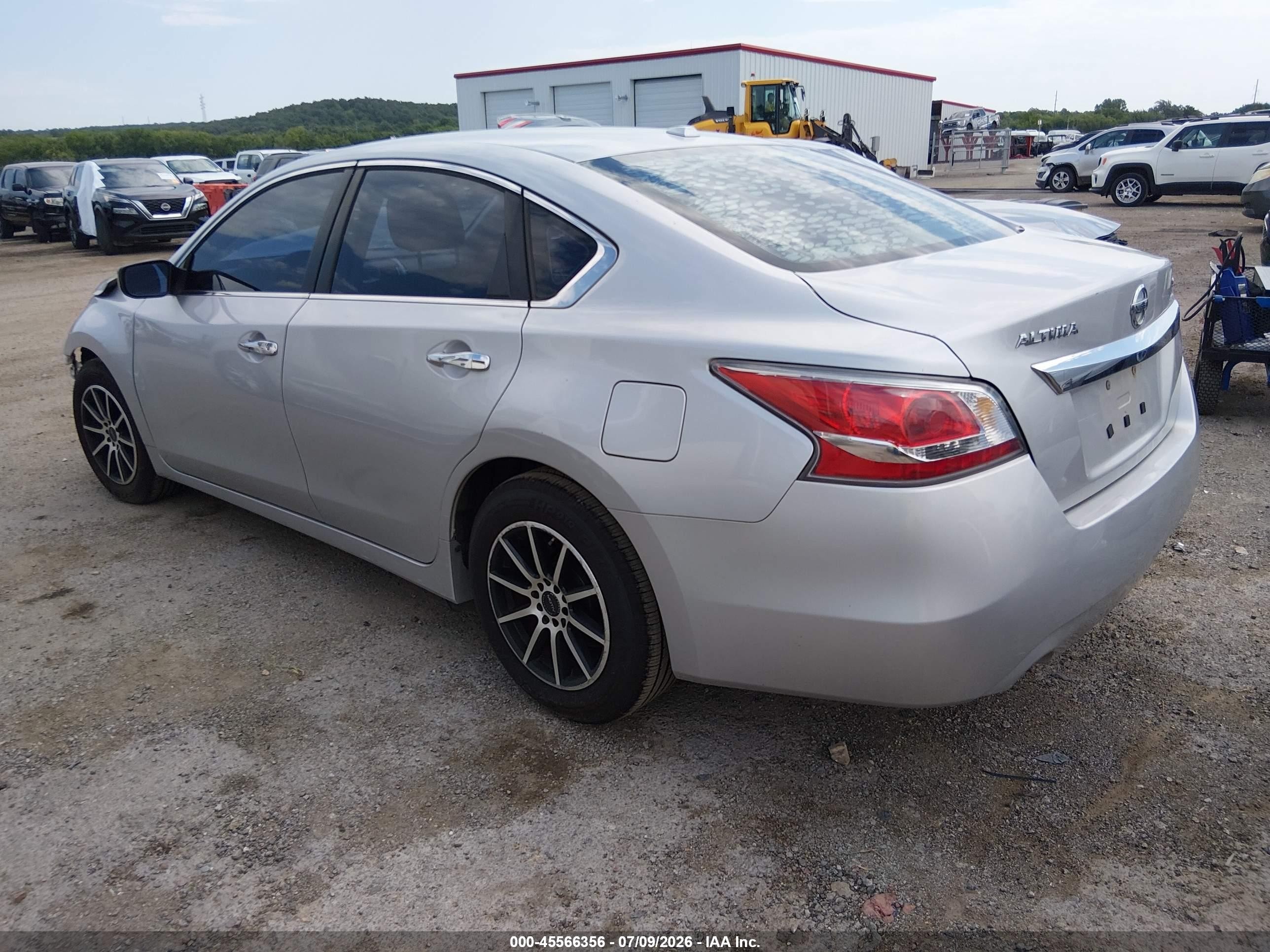 2015 Nissan Altima 2.5/2.5 S/2.5 Sl/2.5 Sv Silver vin: 1N4AL3AP4FC236415