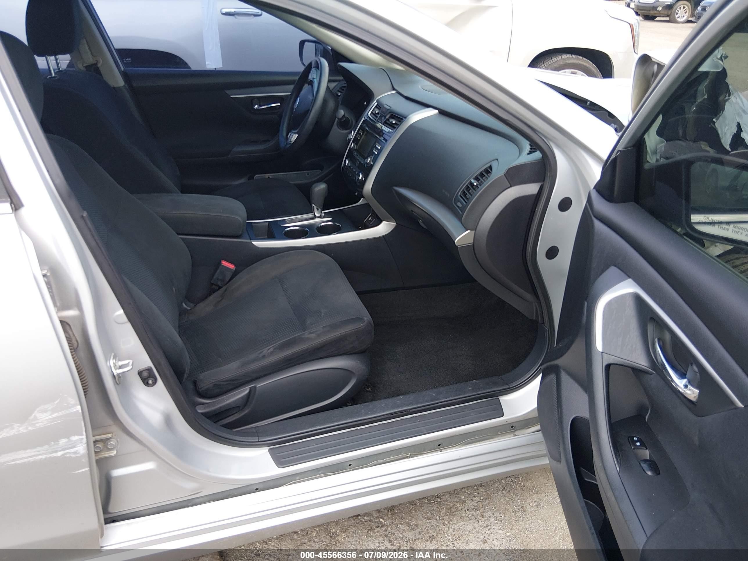 2015 Nissan Altima 2.5/2.5 S/2.5 Sl/2.5 Sv Silver vin: 1N4AL3AP4FC236415