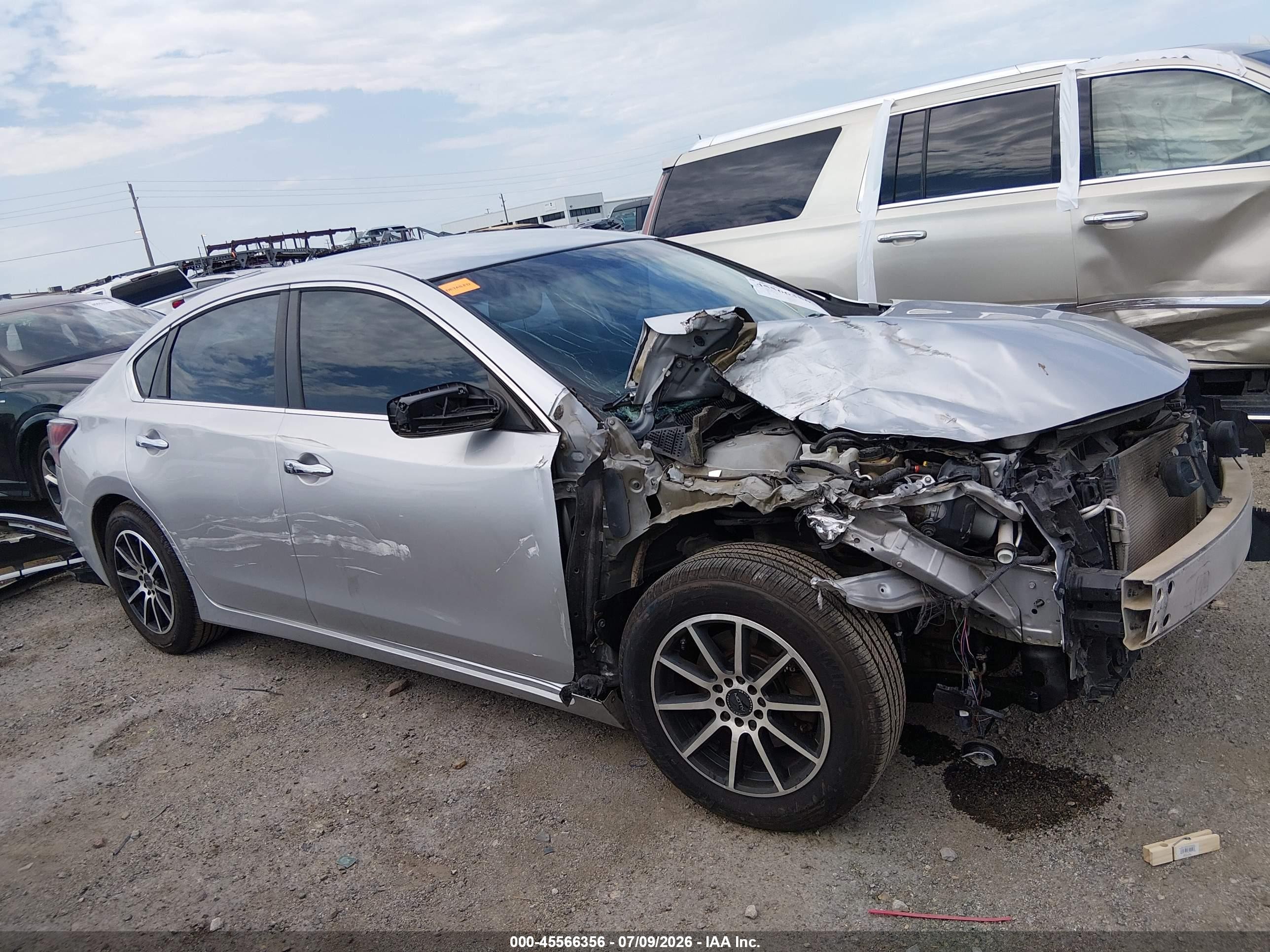 2015 Nissan Altima 2.5/2.5 S/2.5 Sl/2.5 Sv Silver vin: 1N4AL3AP4FC236415